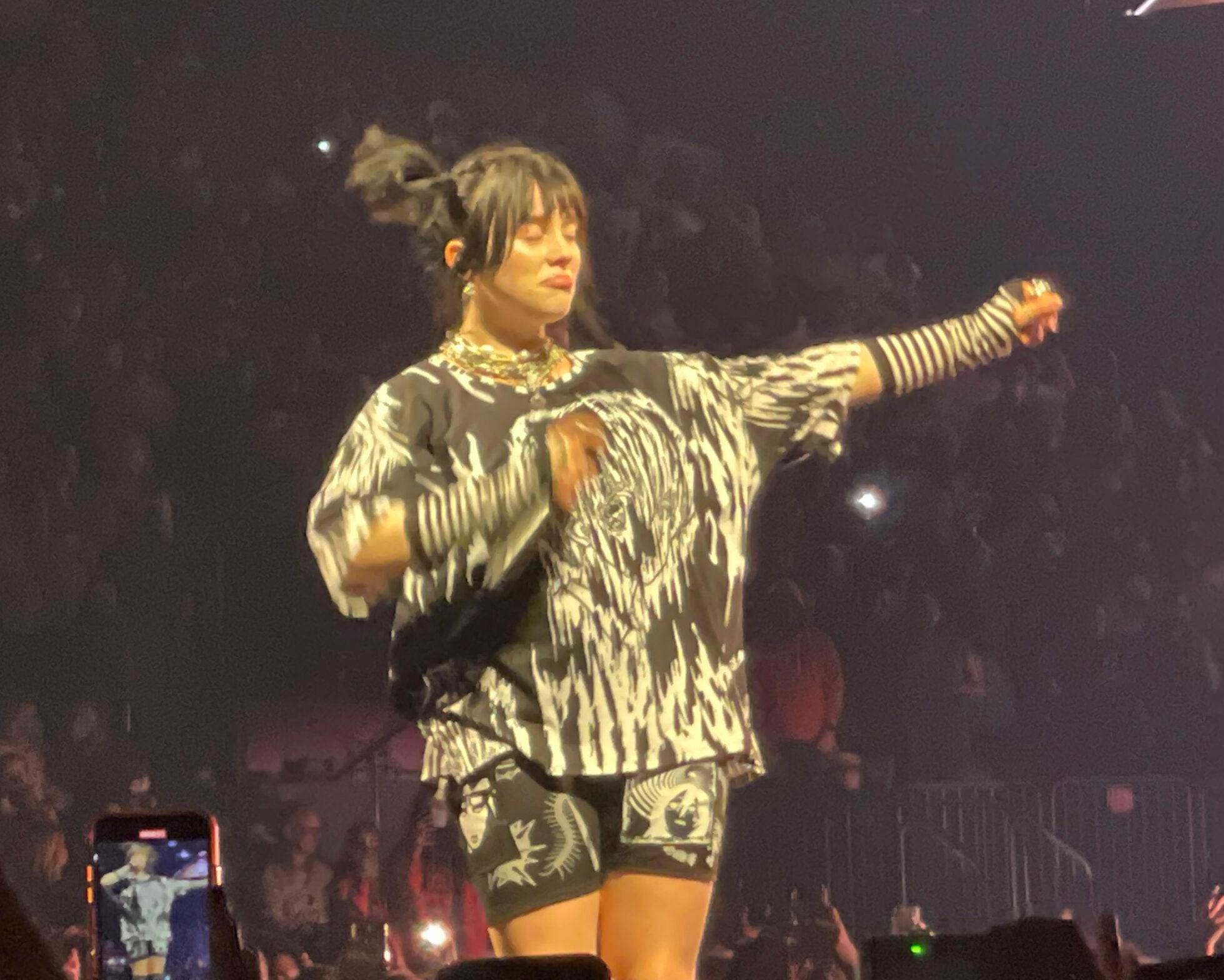 Billie Eilish has fans going wild for her 1st ever concert in Madison Square Garden
