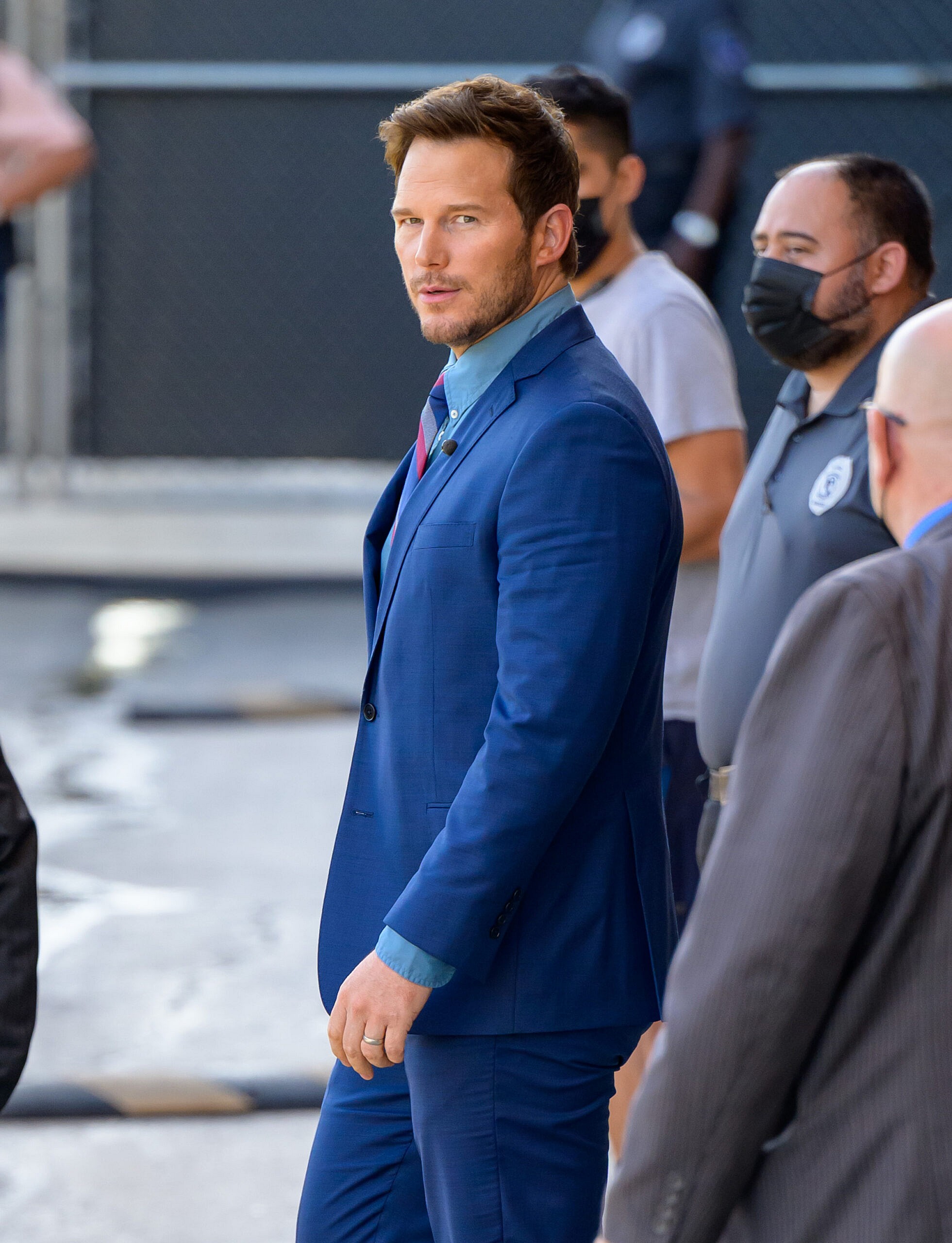 Chris Pratt at Kimmel