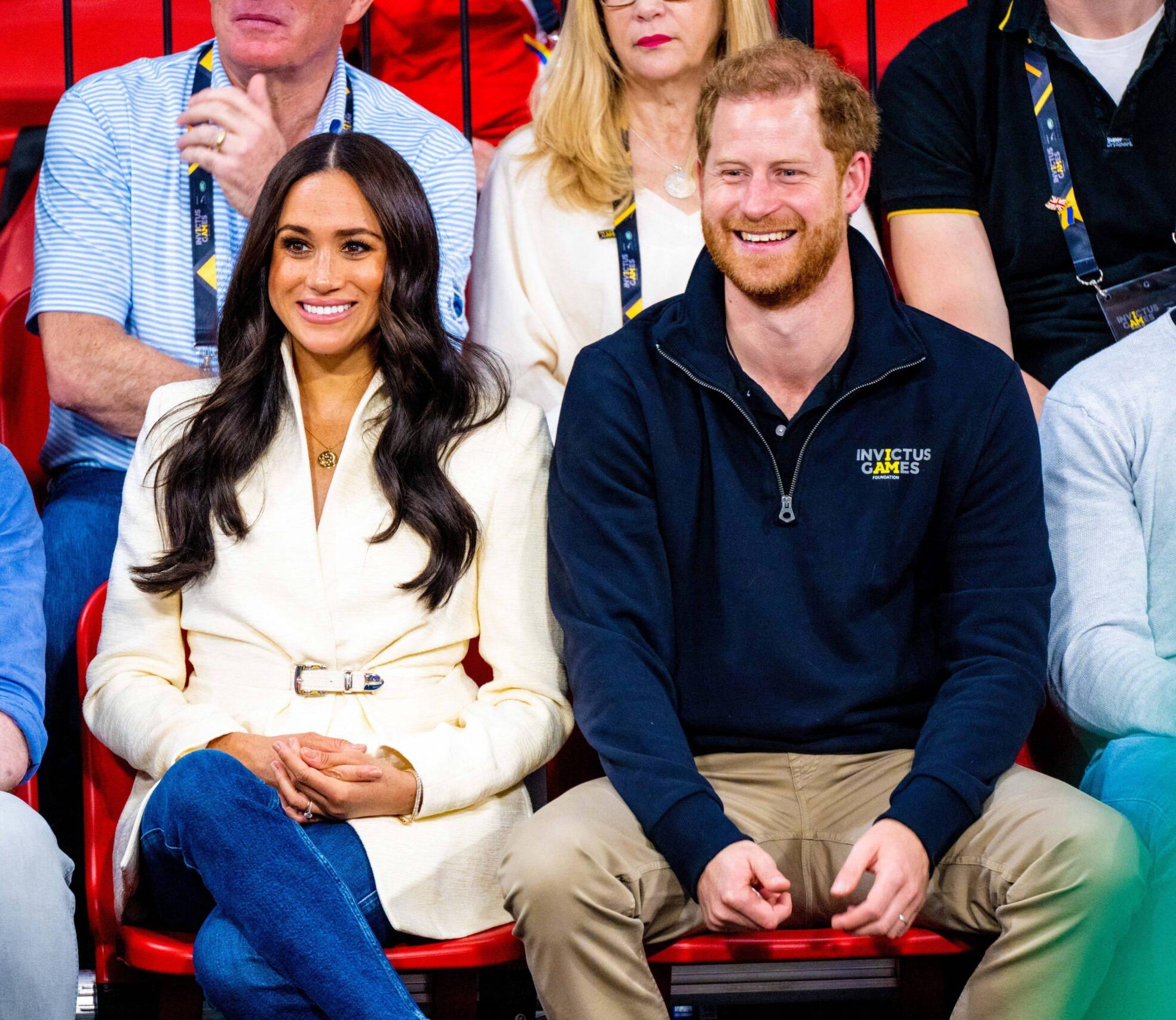 Prince Harry and Meghan Markle at the Project Healthy Minds World Mental Health Day Gala