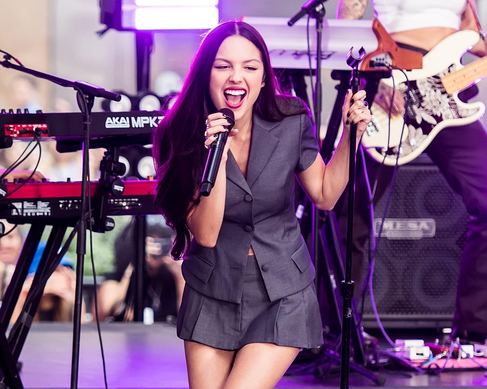 Olivia Rodrigo performs live