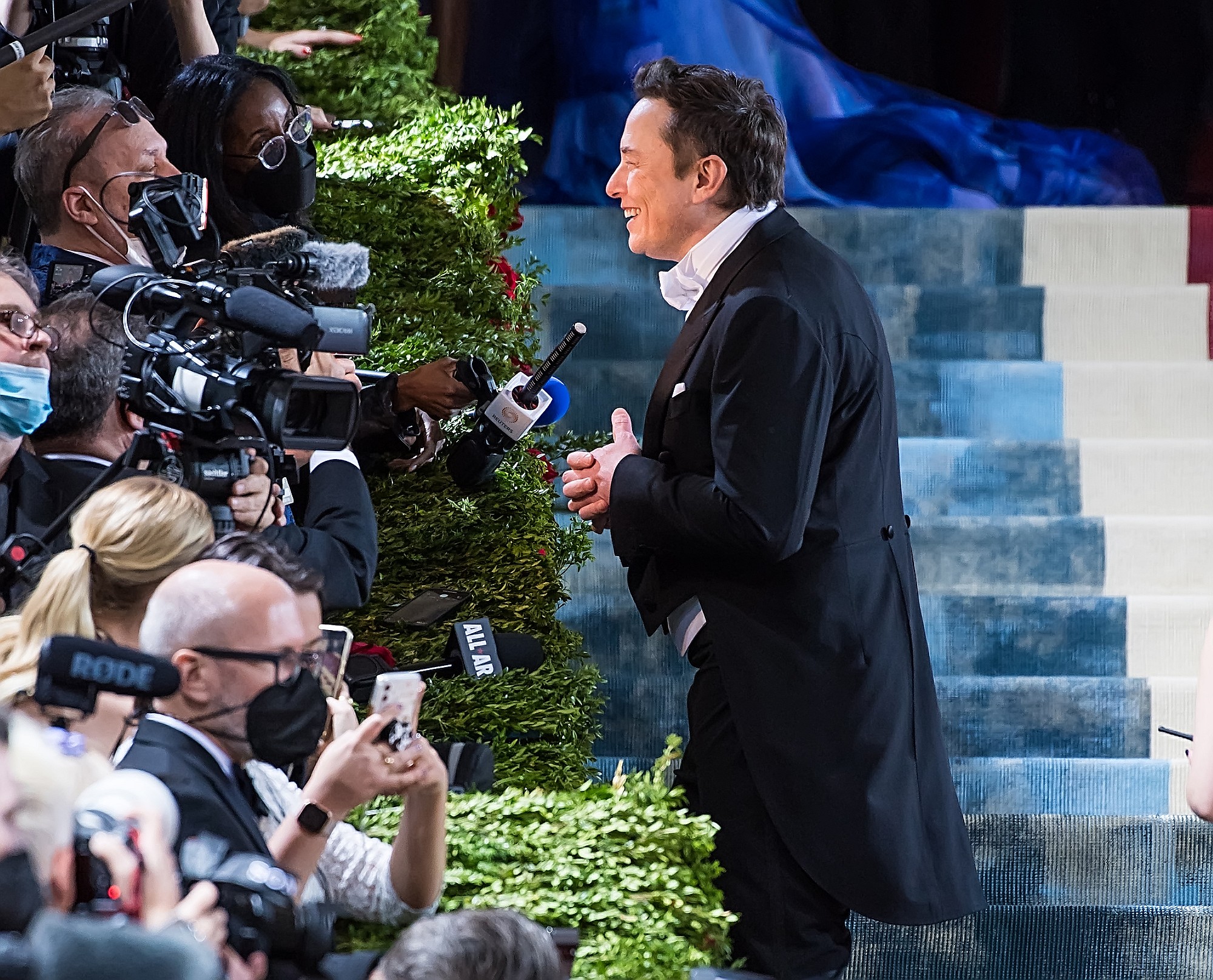 Elon Musk at The 2022 Met Gala Celebrating "In America: An Anthology Of Fashion" in New York City - Arrivals