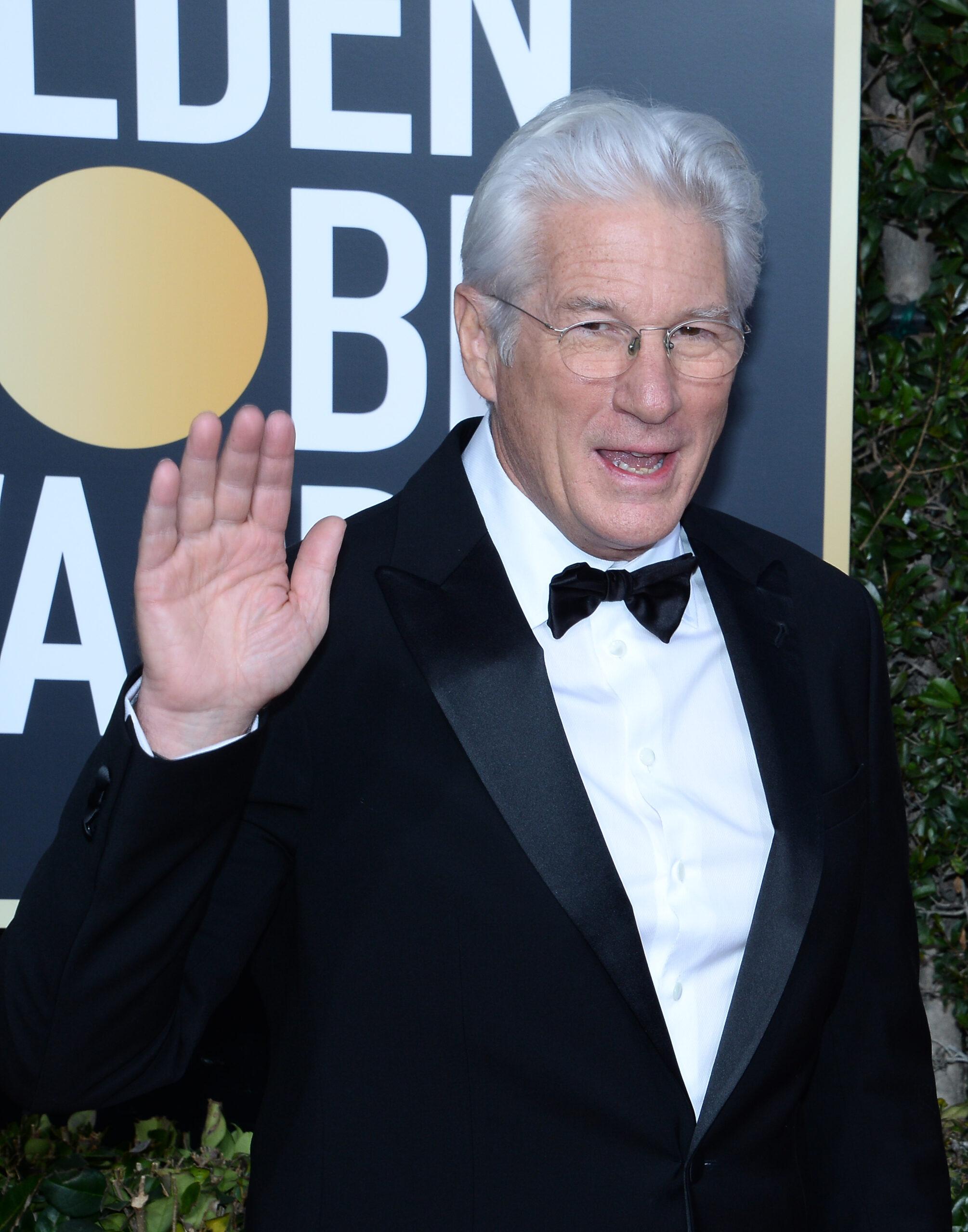 Actor Richard Gere attends the 76th annual Golden Globe Awards at the Beverly Hilton Hotel in Beverly Hills, California on January 6, 2019.