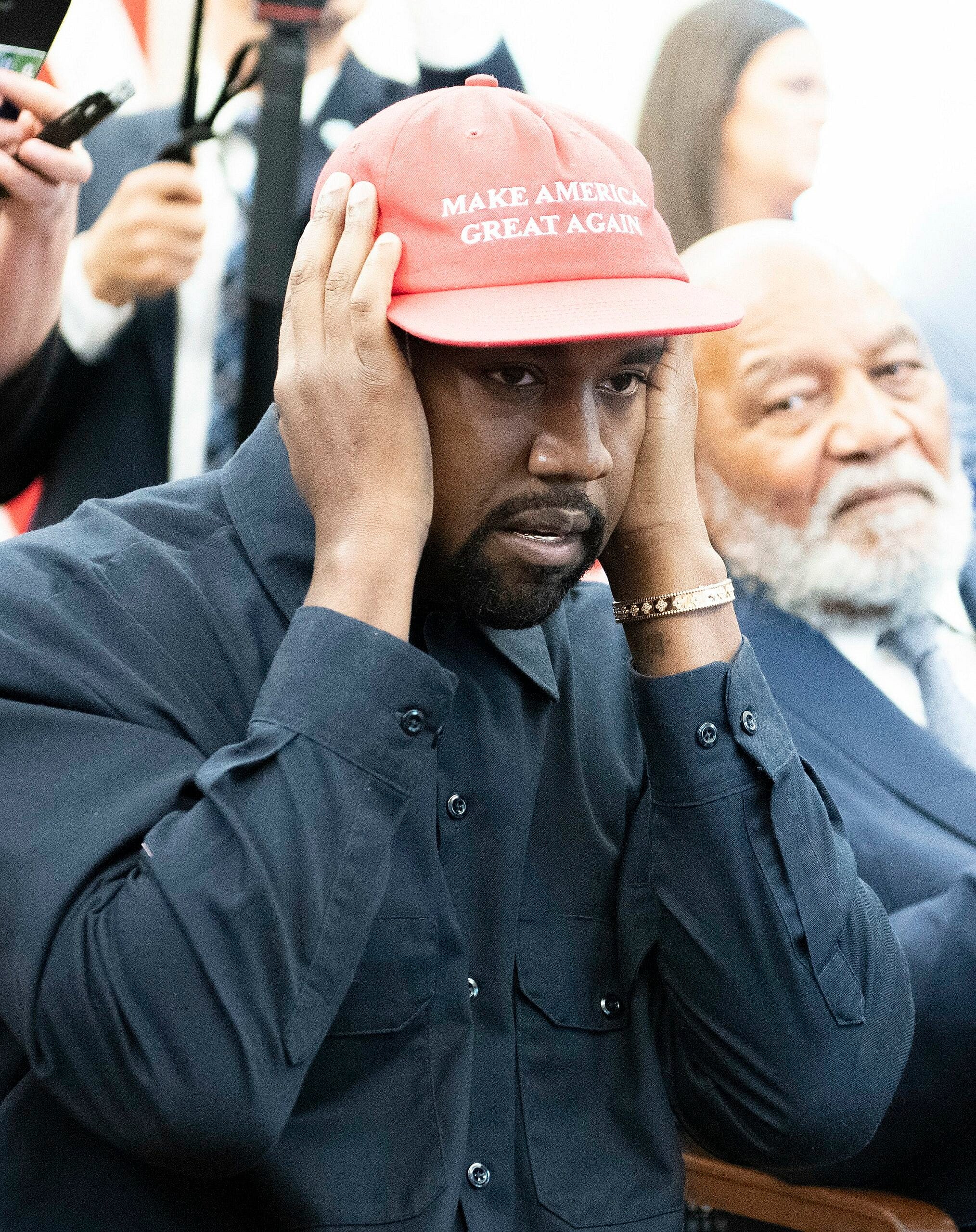 President Donald J Trump Meets West and Brown