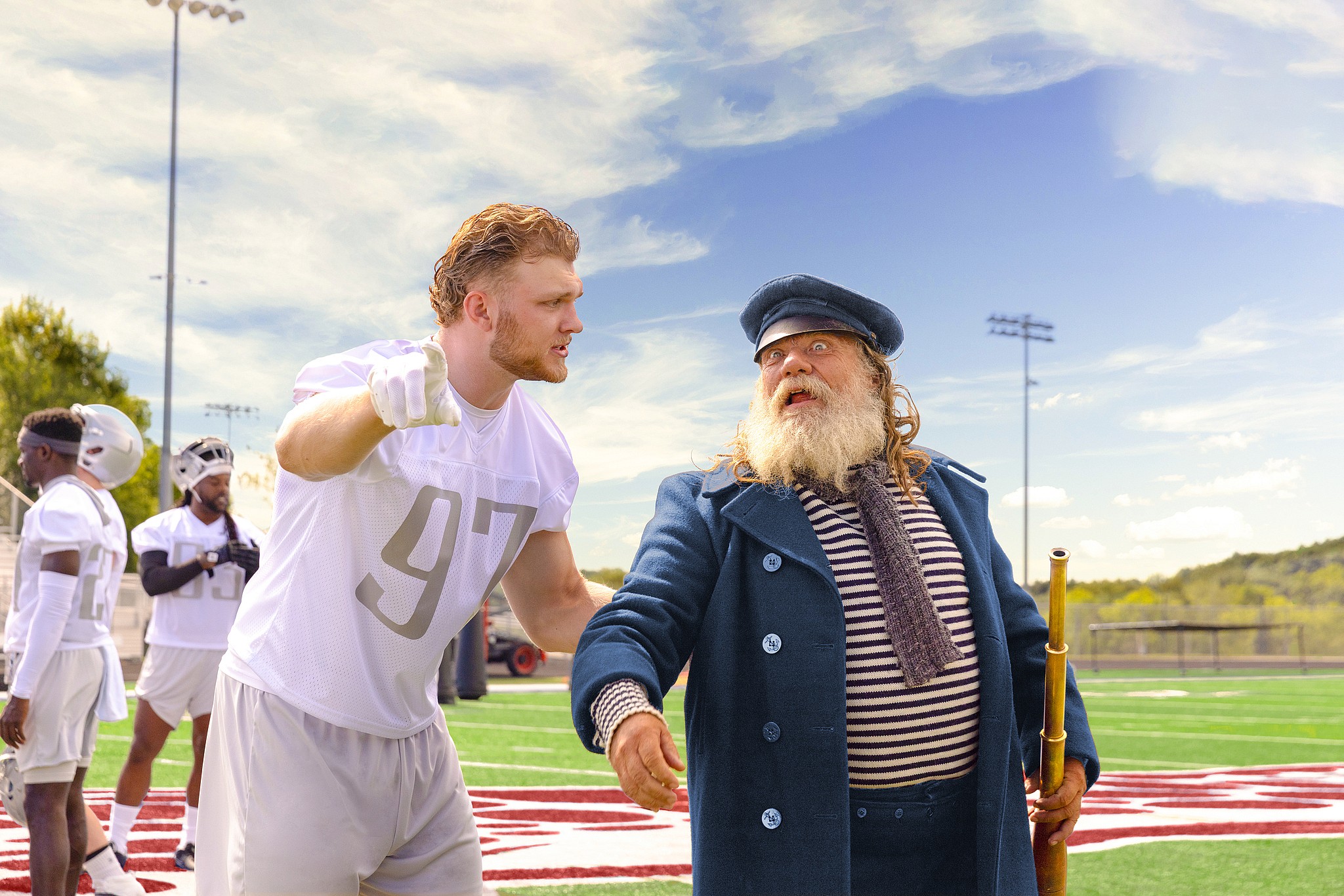 Aidan Hutchinson Stars As ‘The Real Deal’ Captain In New State Farm