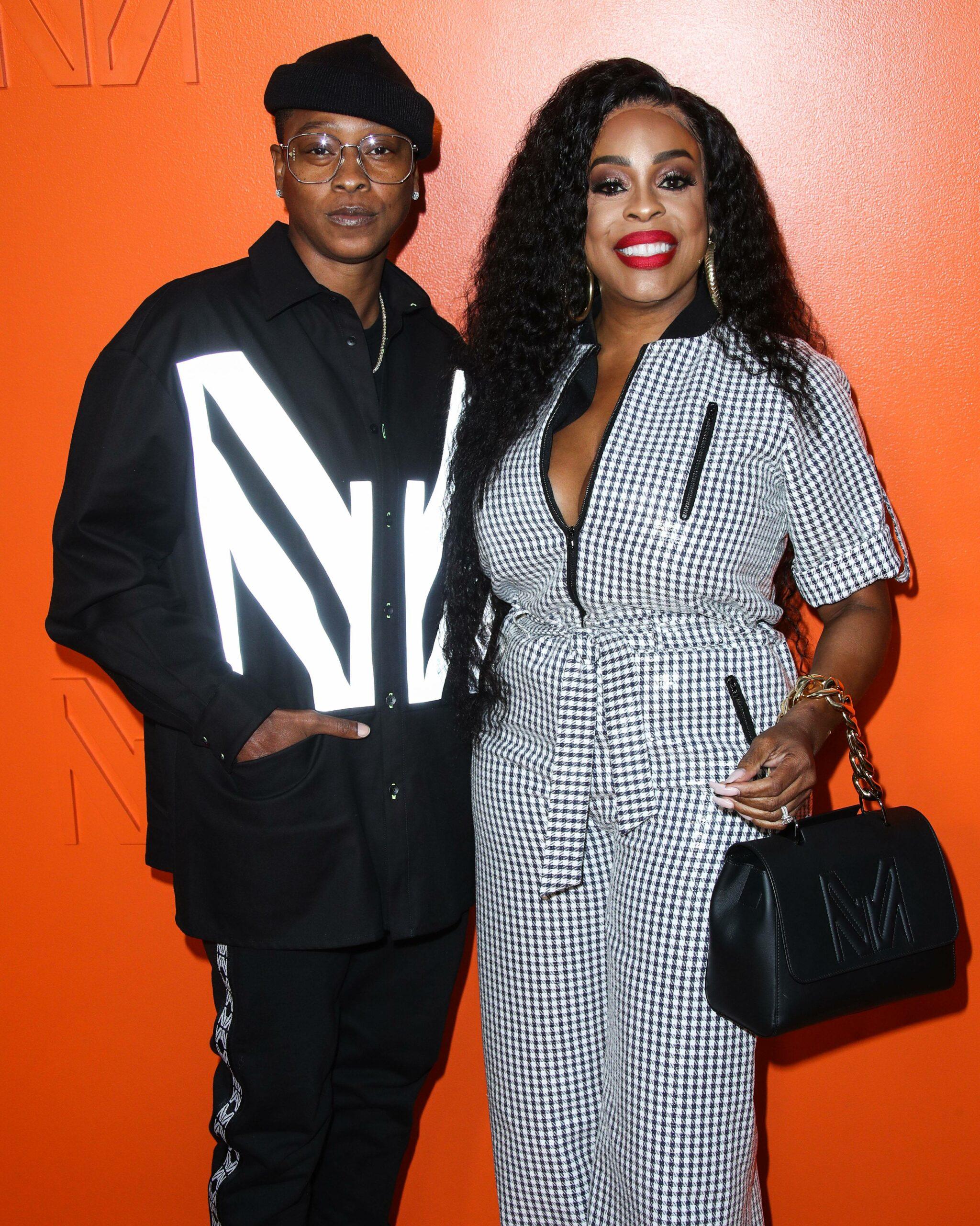 Niecy Nash and Jessica Betts at MARCELL VON BERLIN Spring/Summer 2021 Runway Fashion Show 