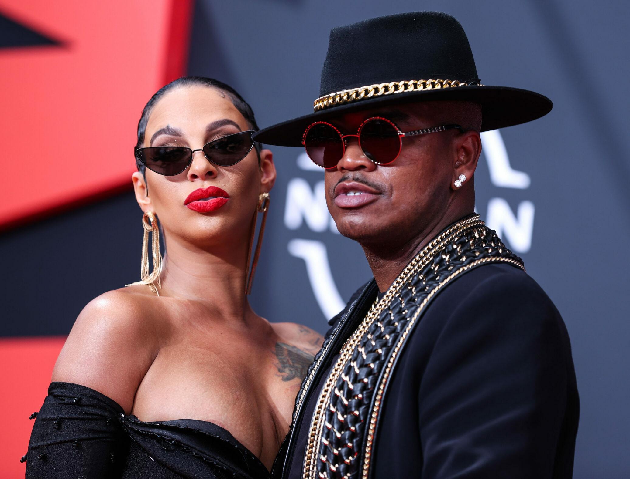Crystal Smith & Ne-Yo at BET Awards 2022