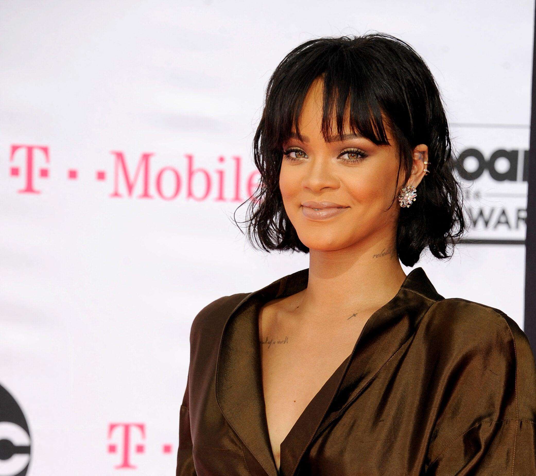 Rihanna Celebrates New Product Launch For Her Fenty Beauty Brand In Los Angeles, California