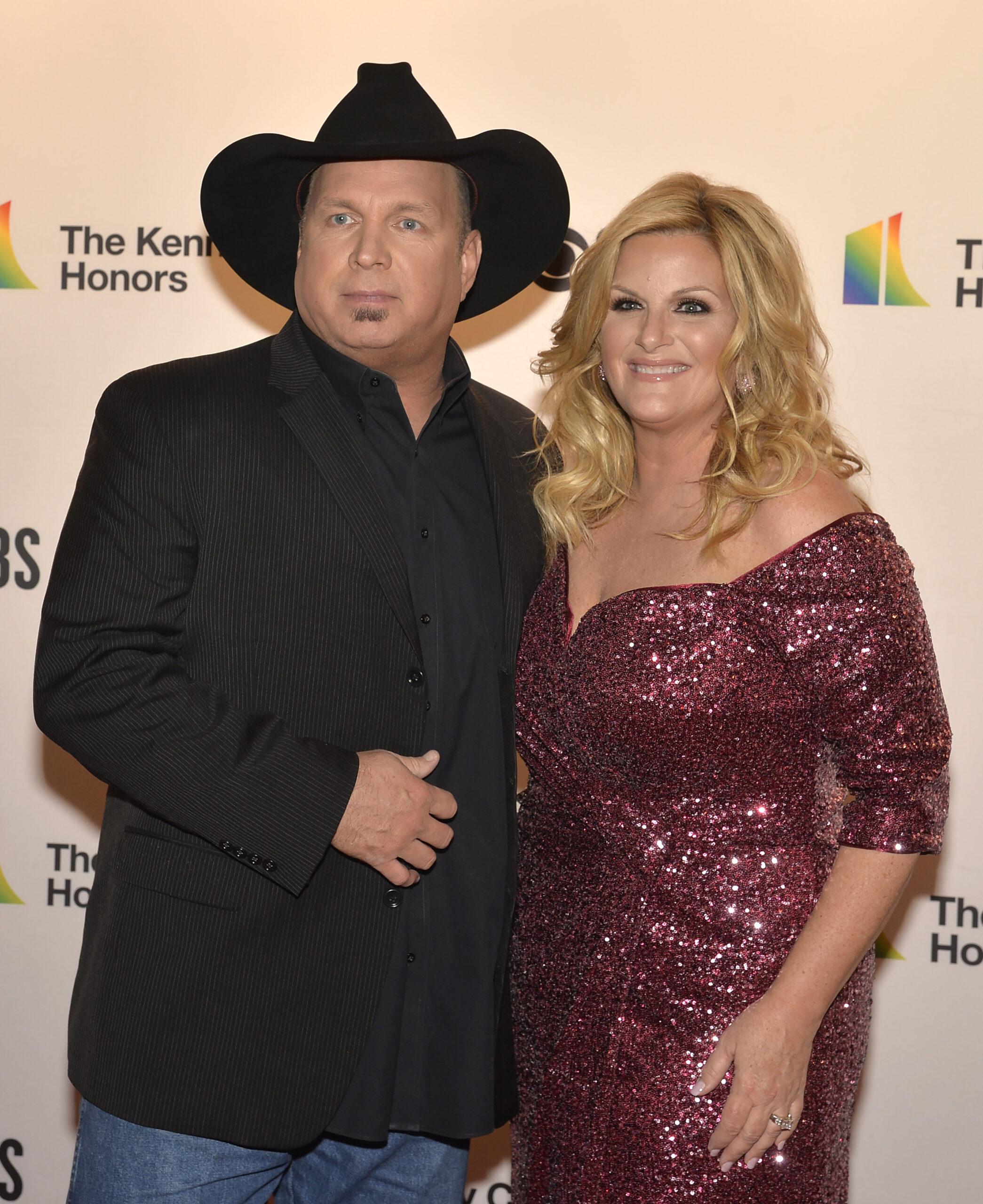 Trisha Yearwood and Garth Brooks at the Kennedy Center
