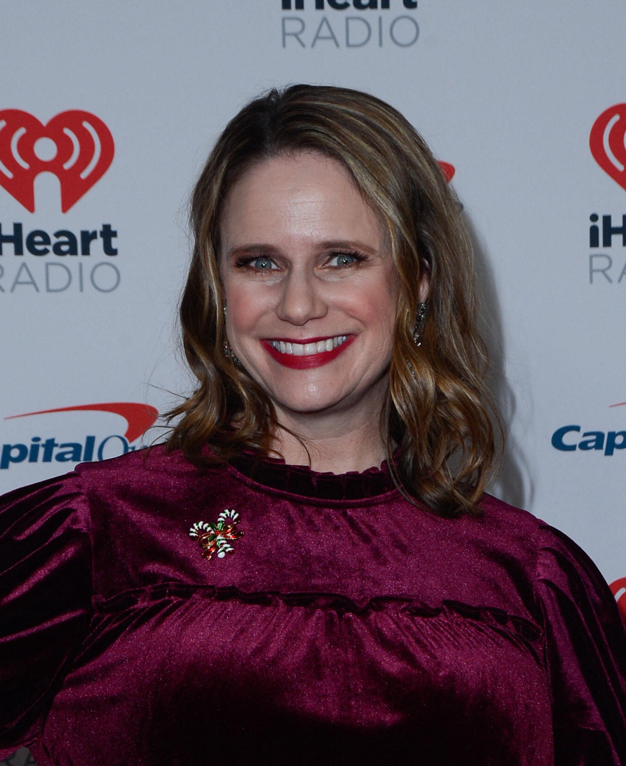 Andrea Barber at iHeartRadio 102.7. KIIS FM's Jingle Ball 2023