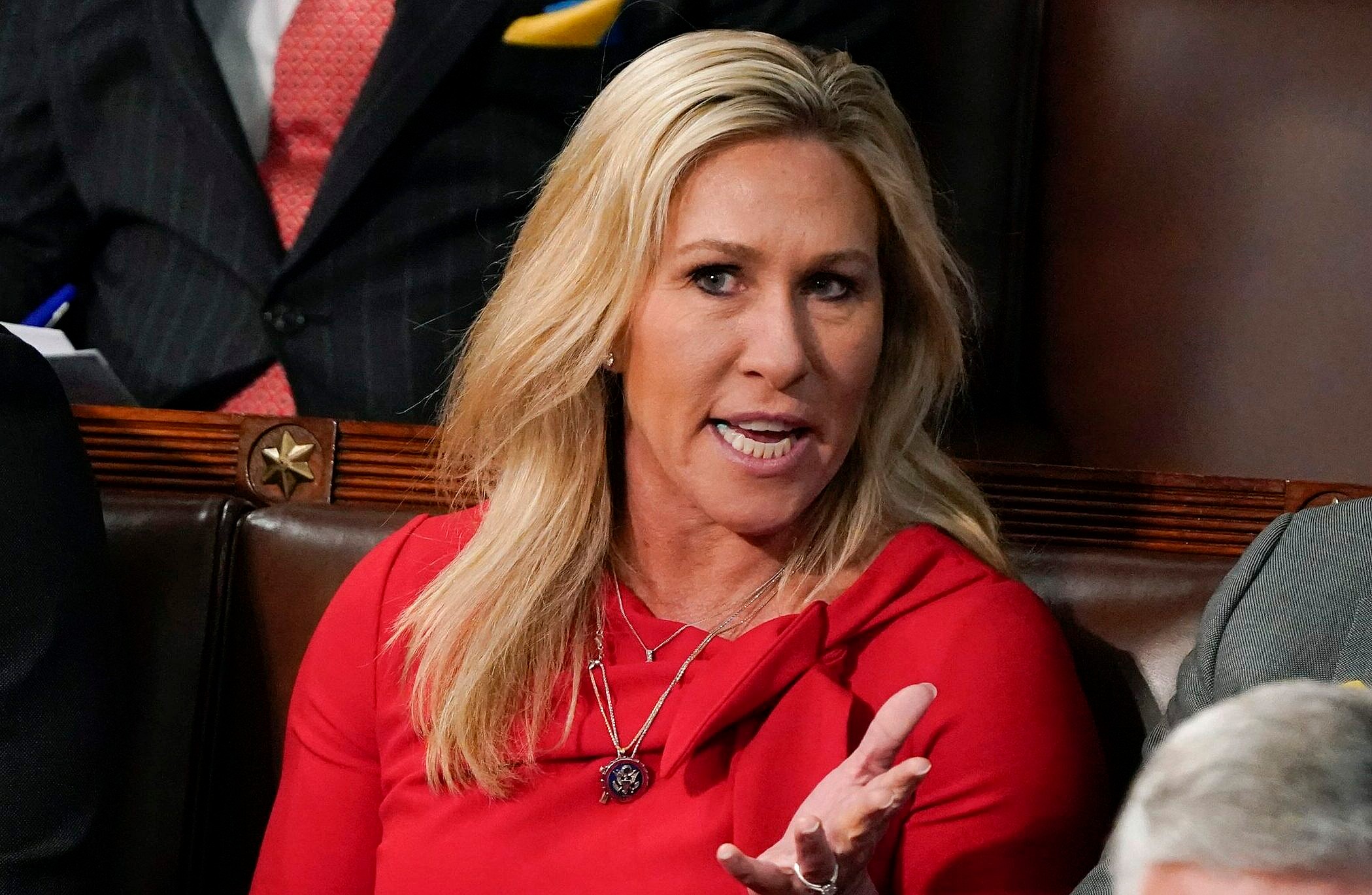 Marjorie Taylor Greene, 2022 Biden State of the Union Address