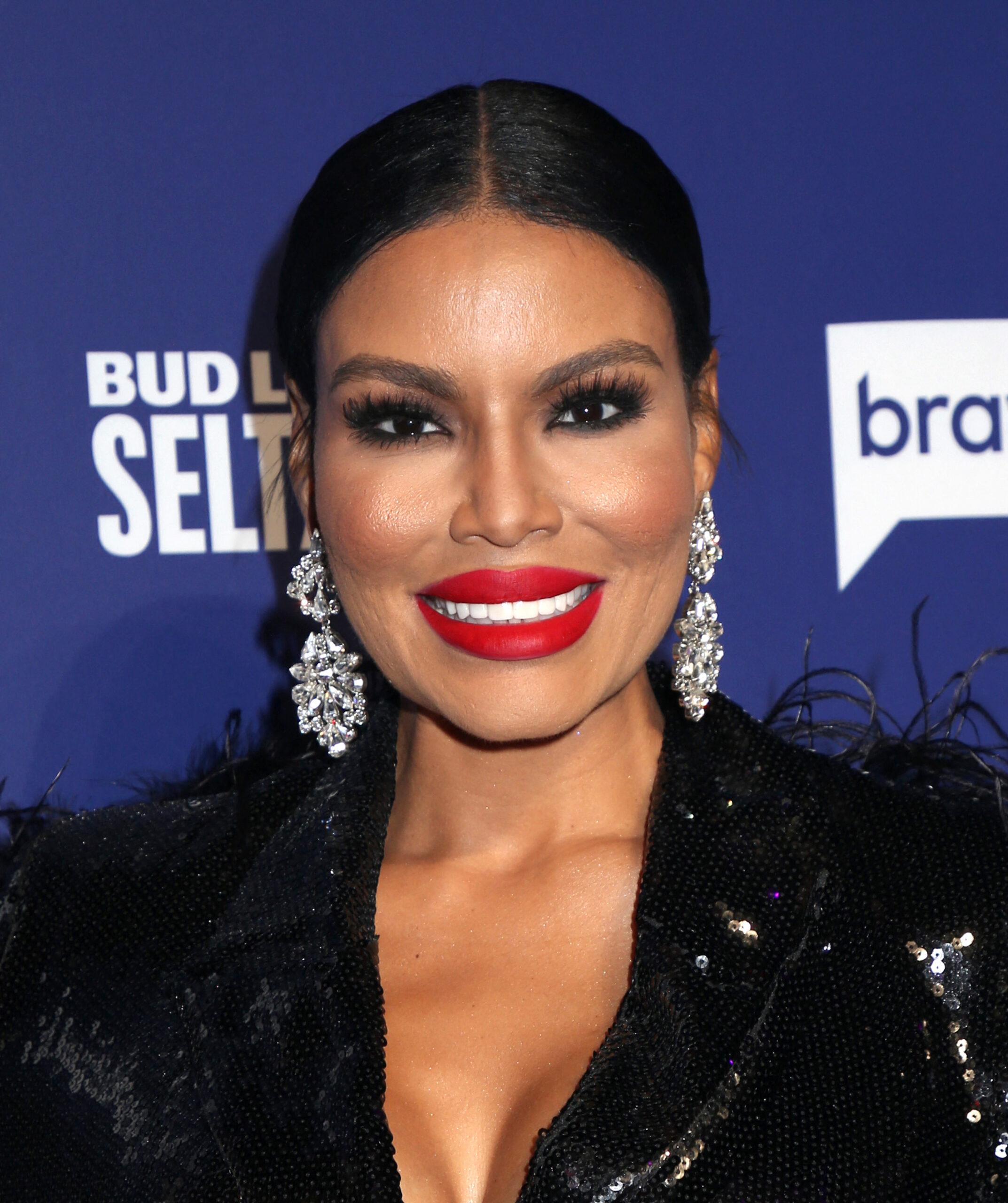 Mia Thornton attends Andy's Legends Ball Red Carpet at BravoCon