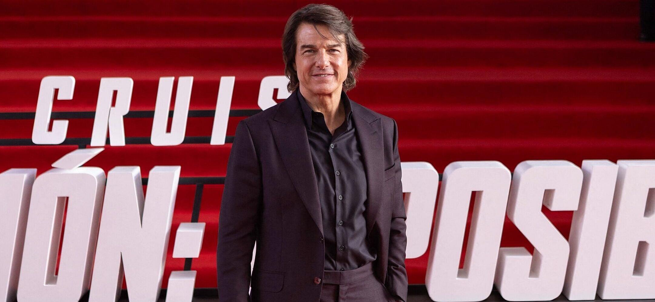 Tom Cruise at the 'Mission Impossible: The Final Reckoning' Mexico Premiere