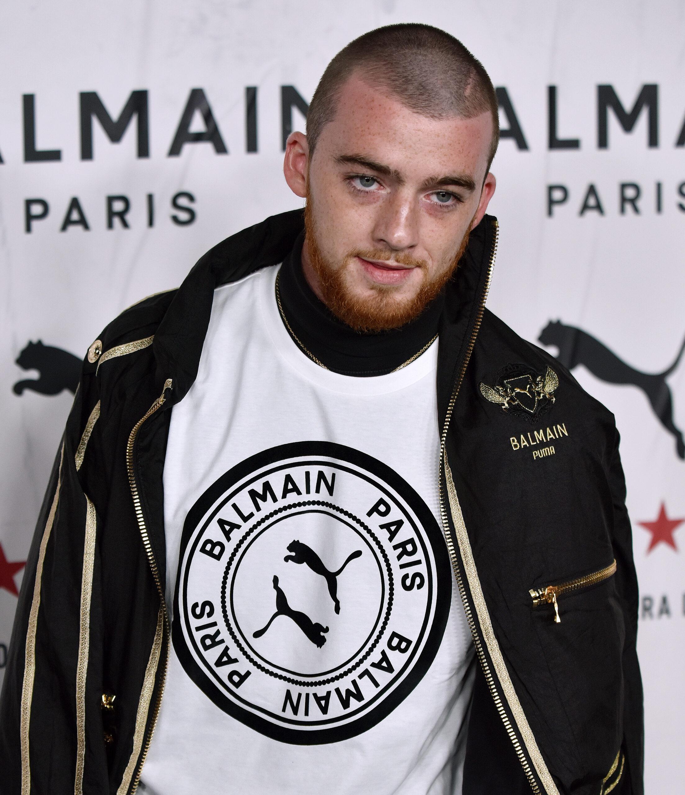Angus Cloud attends Puma x Balmain x Cara Delevingne launch party