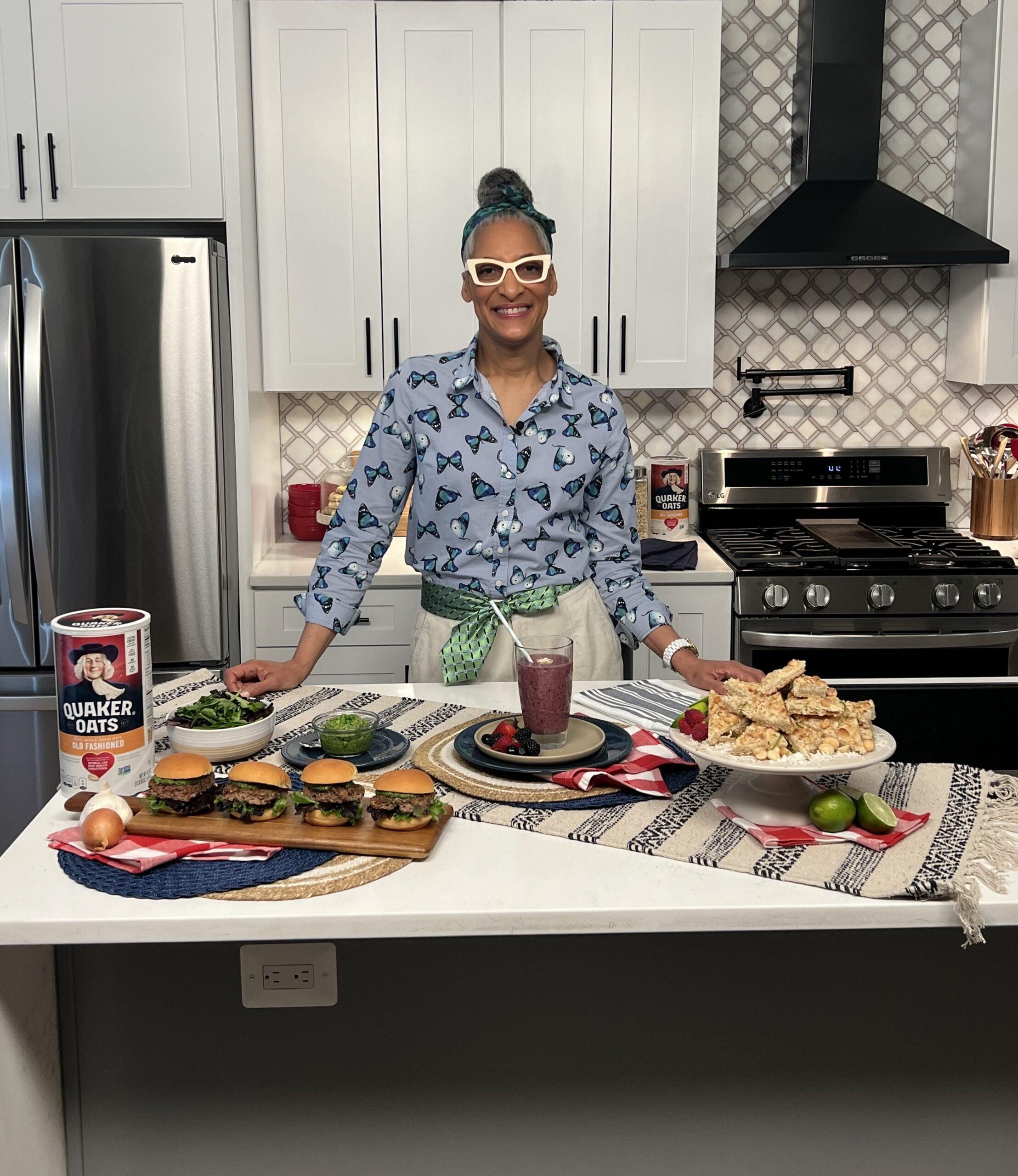 Carla Hall for Quaker Oats