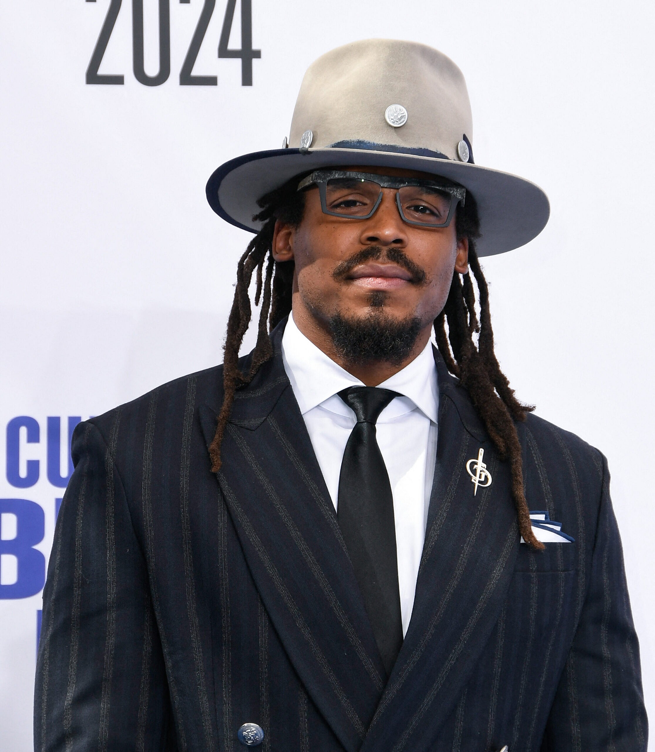 Cam Newton at the BET Awards 2024