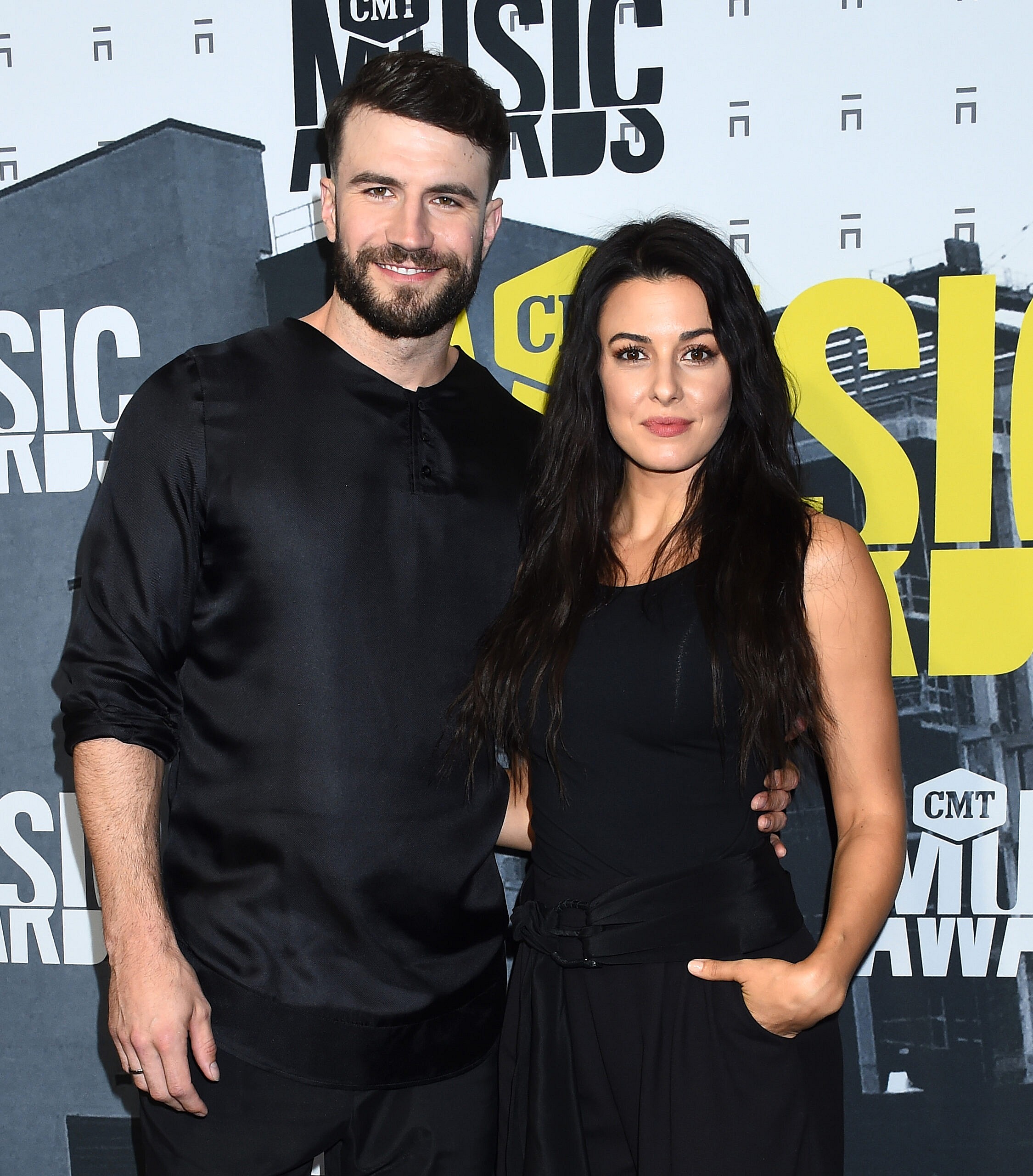 Sam Hunt & Hannah Lee Fowler at CMT Music Awards 2017