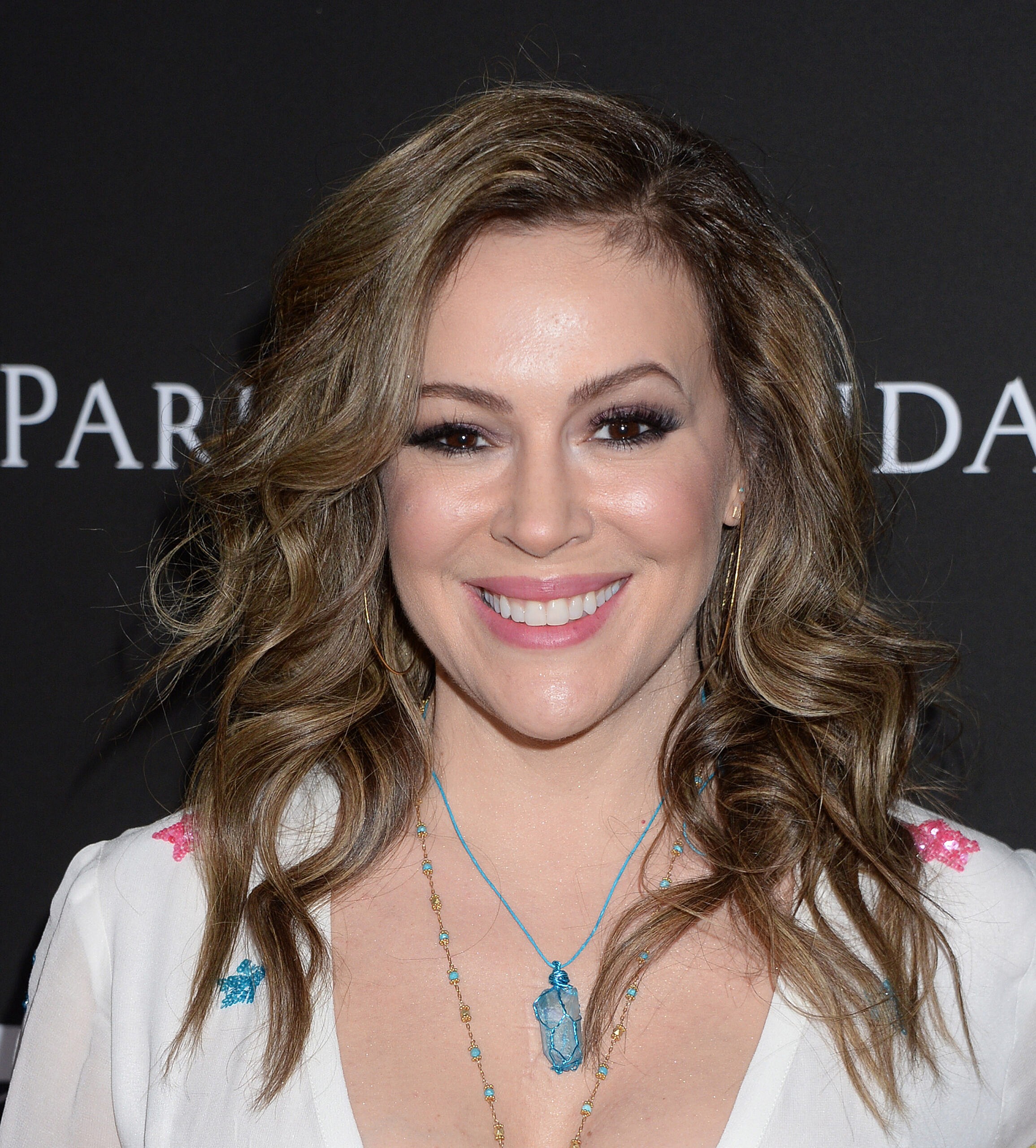 Alyssa Milano at the 10th Anniversary Gala Benefiting CORE