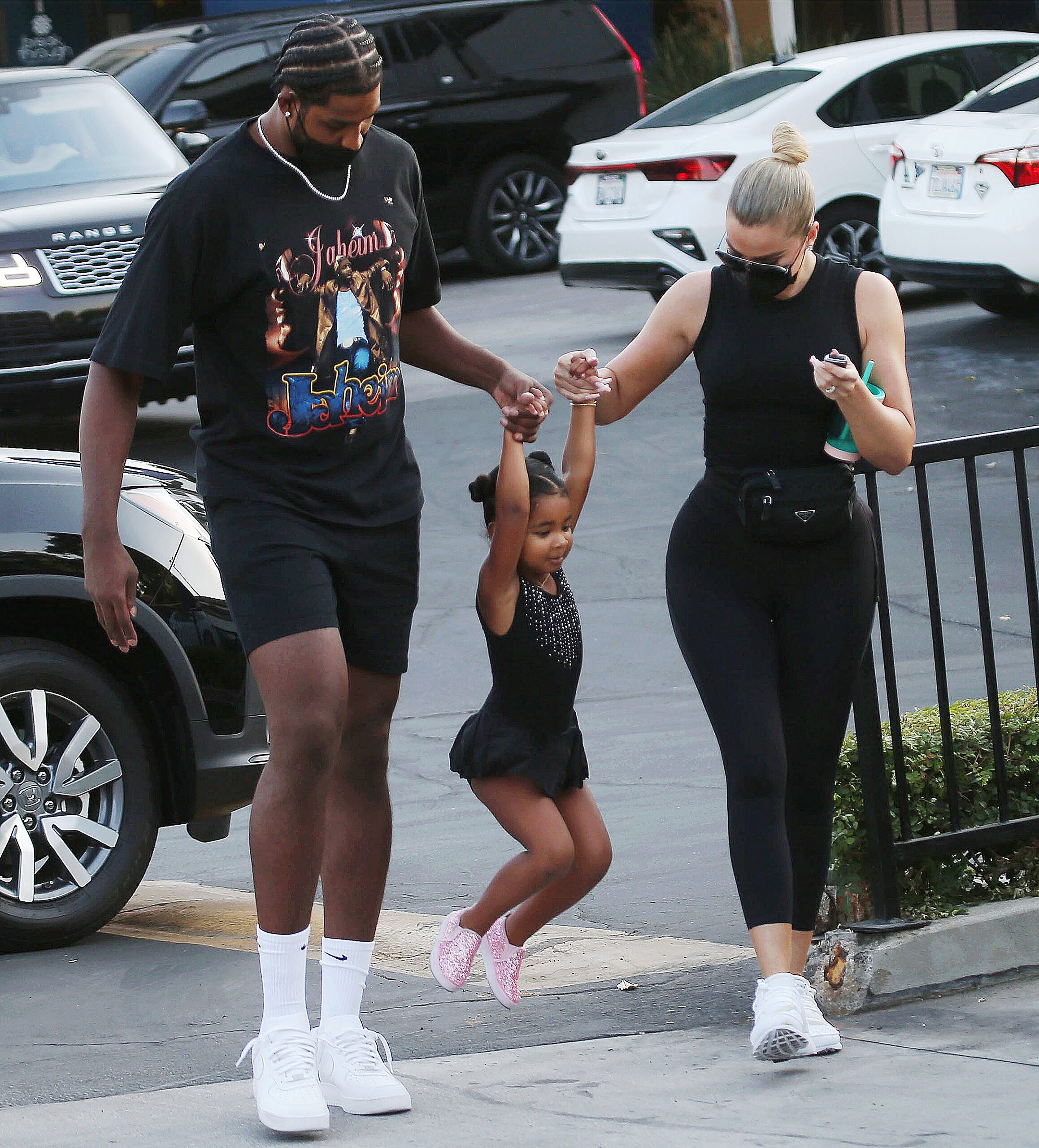 Khloe Kardashian and Tristan Thompson continue to flex their expert co-parenting skills while out with daughter True in Los Angeles