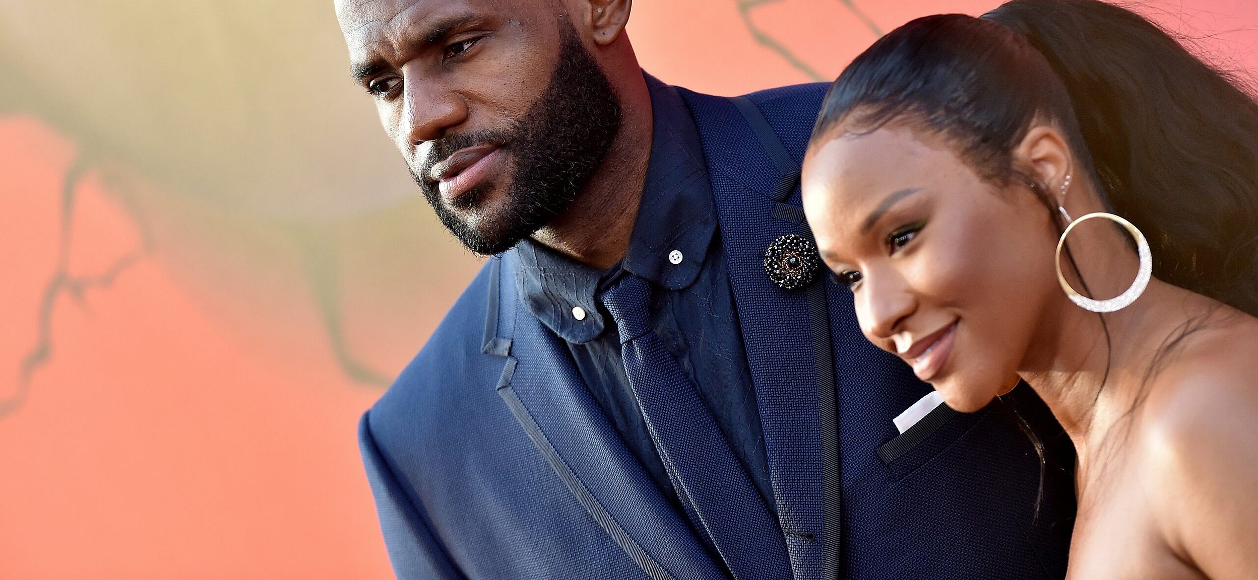 LeBron James and Savannah James