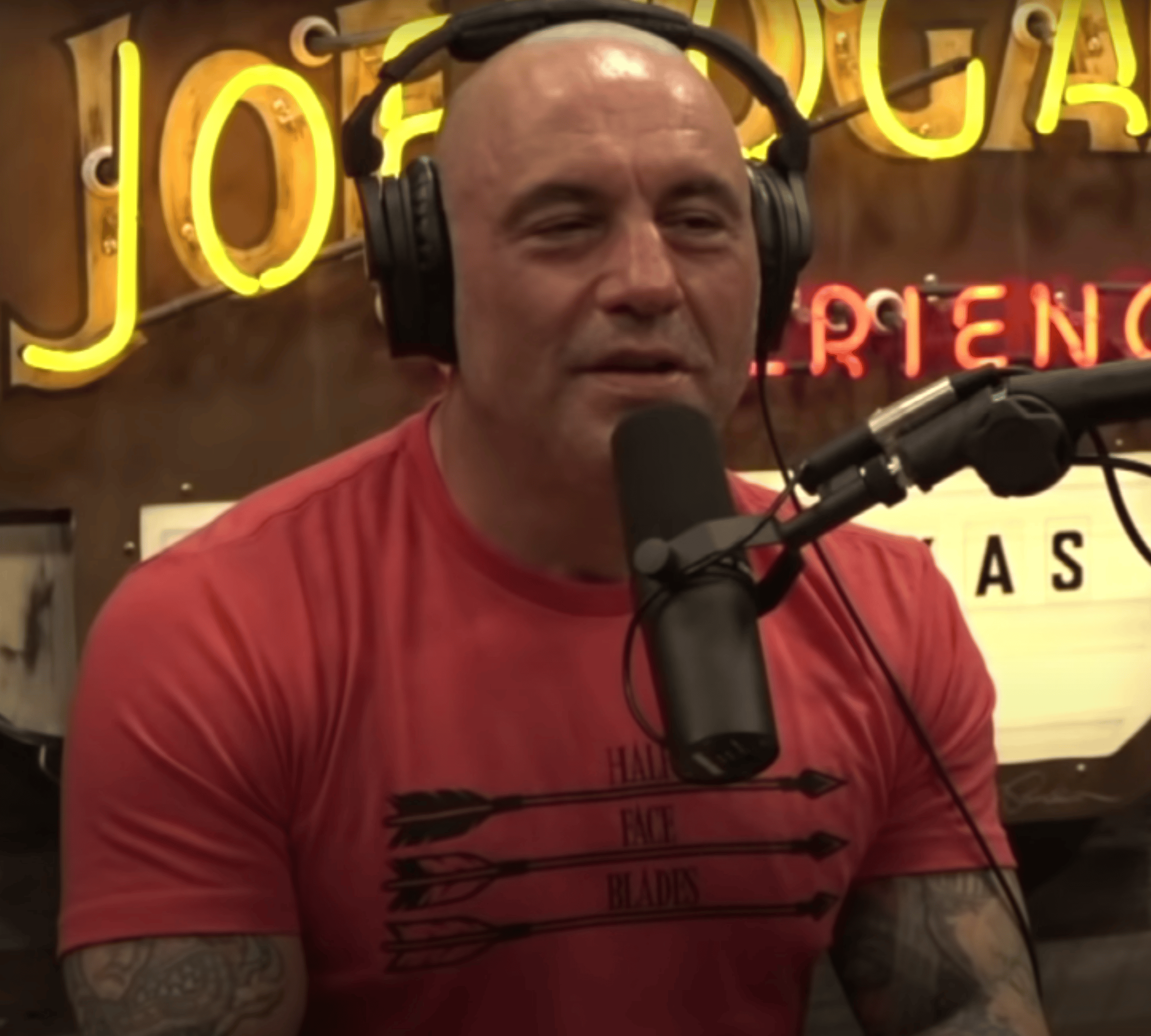 Joe Rogan on his podcast.