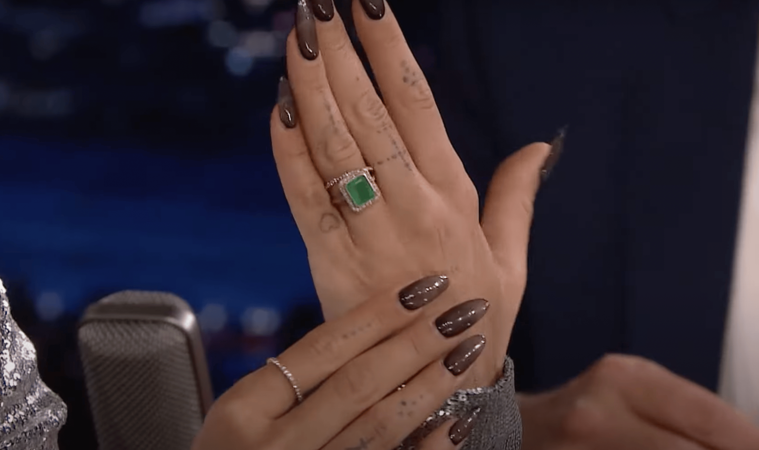 Rita Ora's wedding ring from Taika Waititi