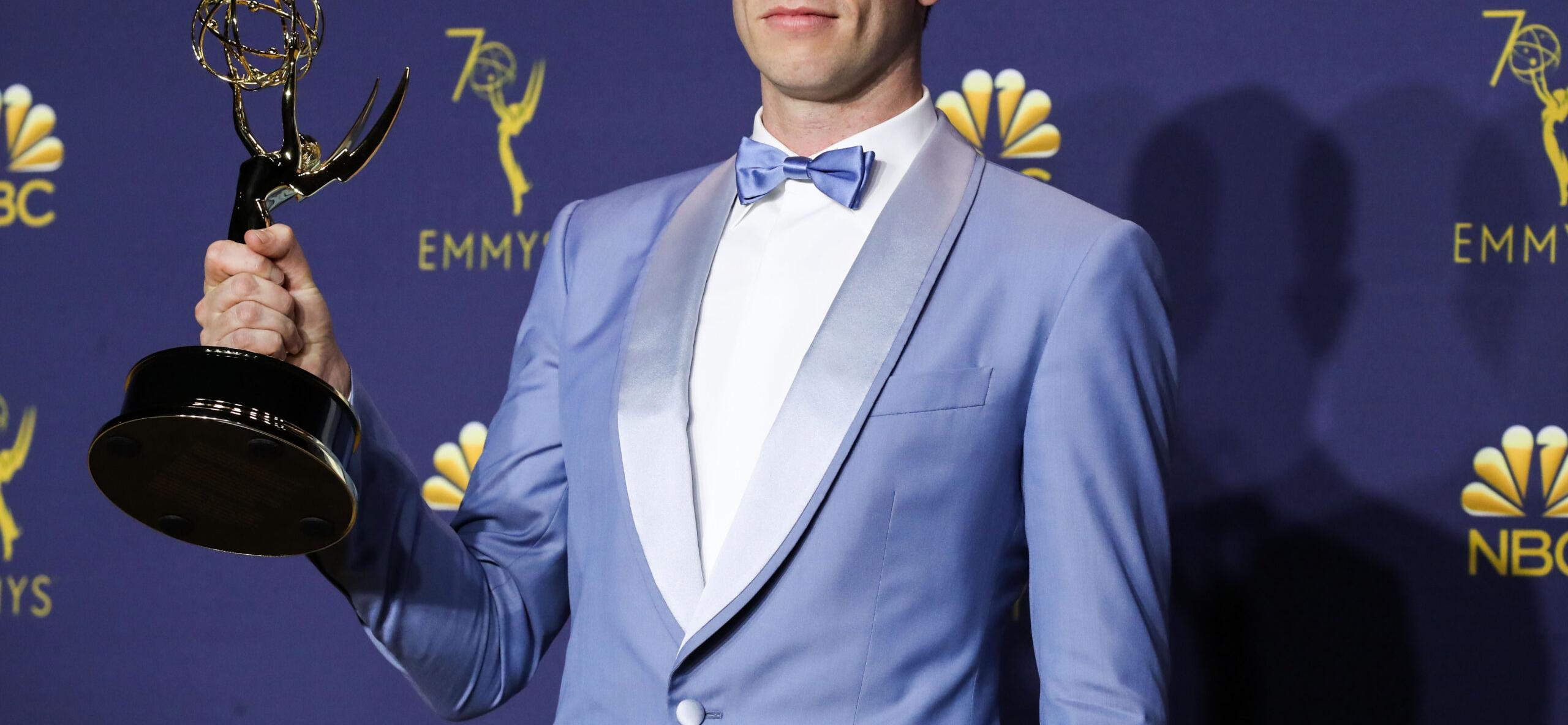 John Mulaney at the 70th Annual Primetime Emmy Awards - Press Room