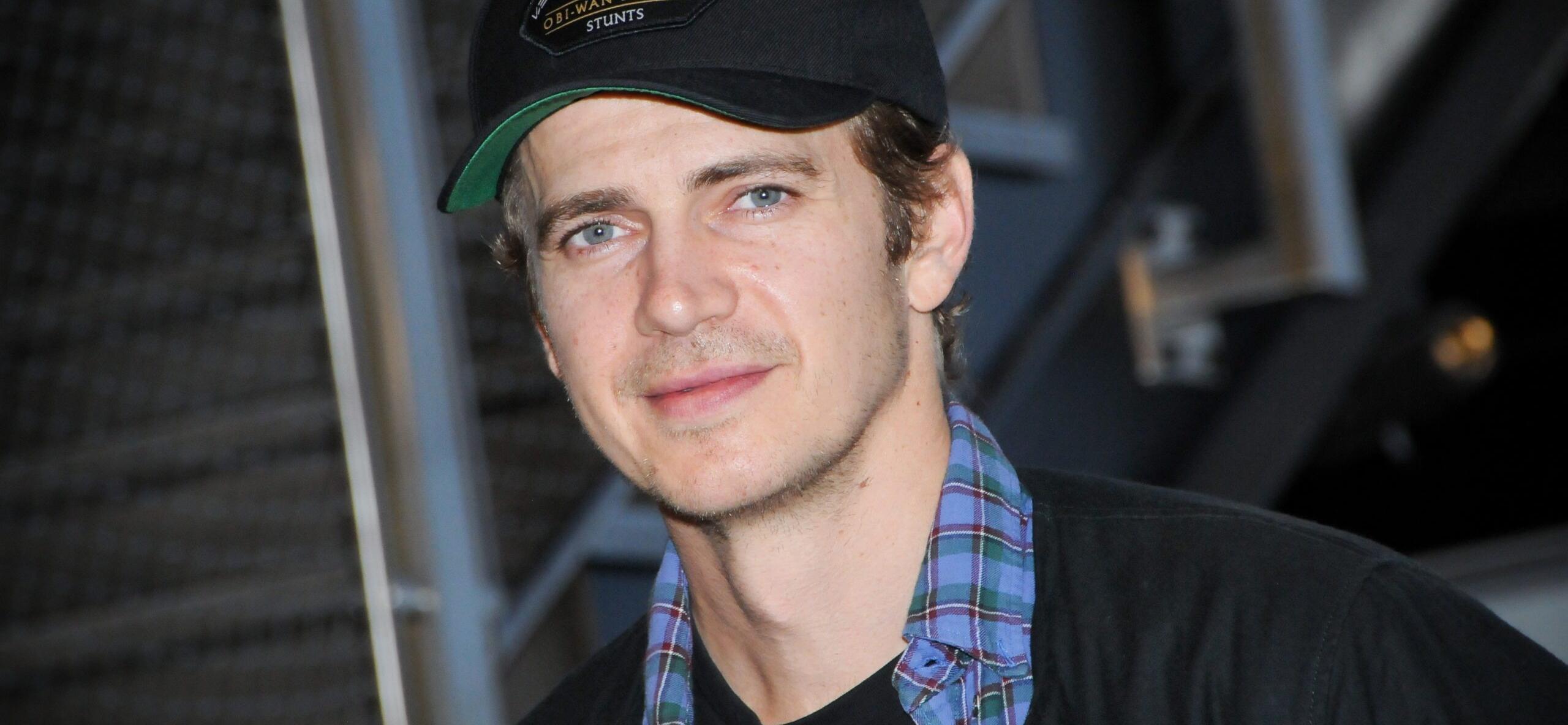 Hayden Christensen visits the Empire State Building in New York US - 08 Oct 2021