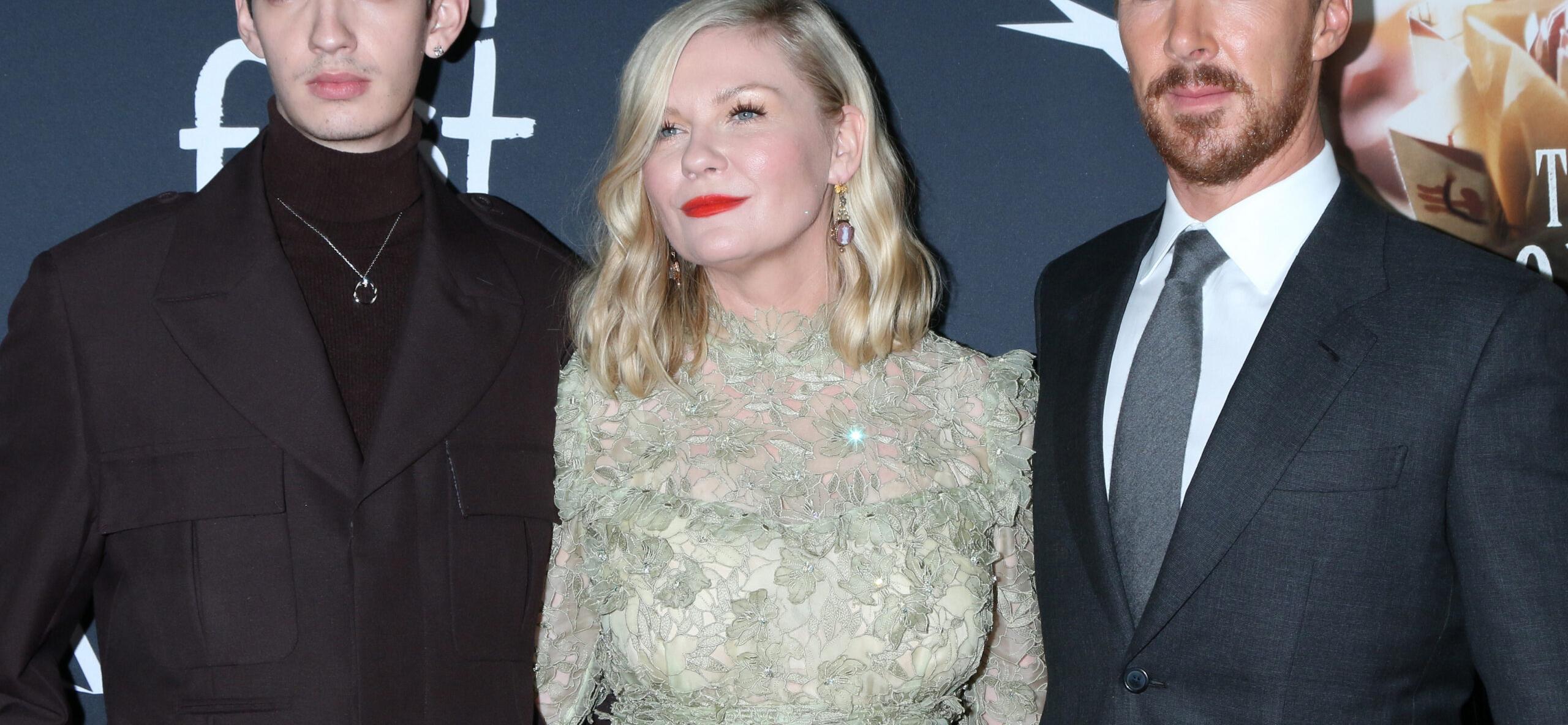 Kodi Smit-McPhee, Kirsten Dunst, Benedict Cumberbatch at the AFI Fest - The Power of The Dog LA Premiere at TCL Chinese Theater IMAX
