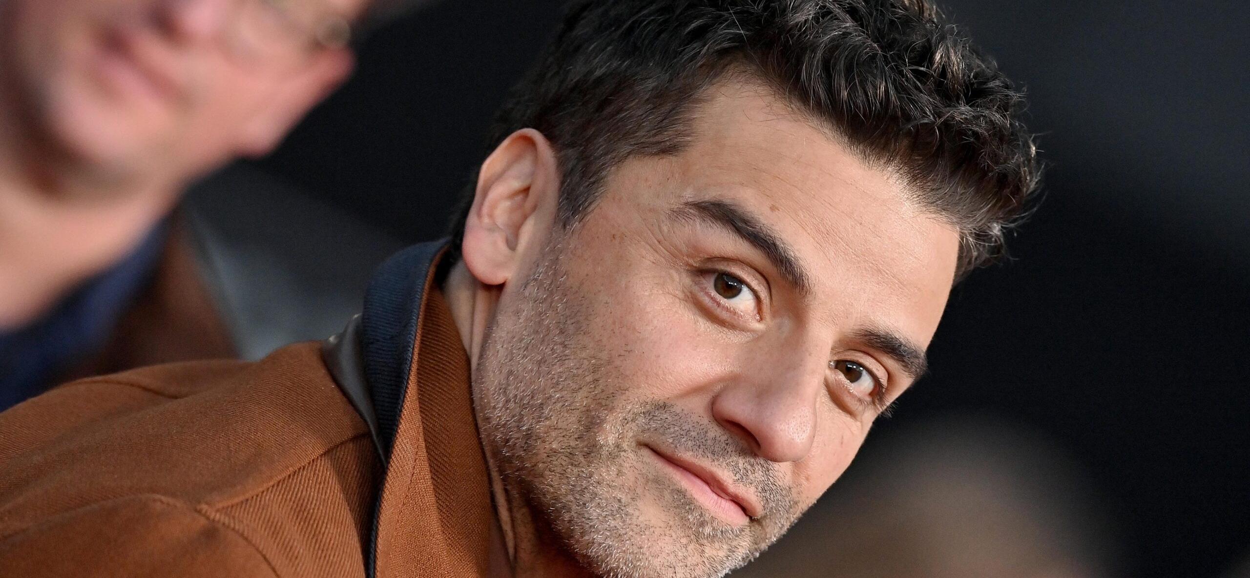 Oscar Isaac at the "Moon Knight Premiere