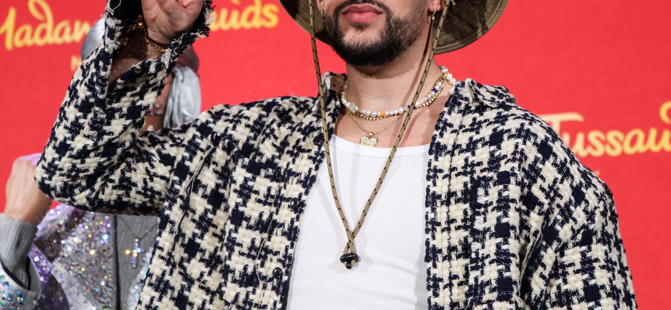 Bad Bunny Reveals Wax Figures For Madame Tussauds New York And Madame Tussauds Orlando