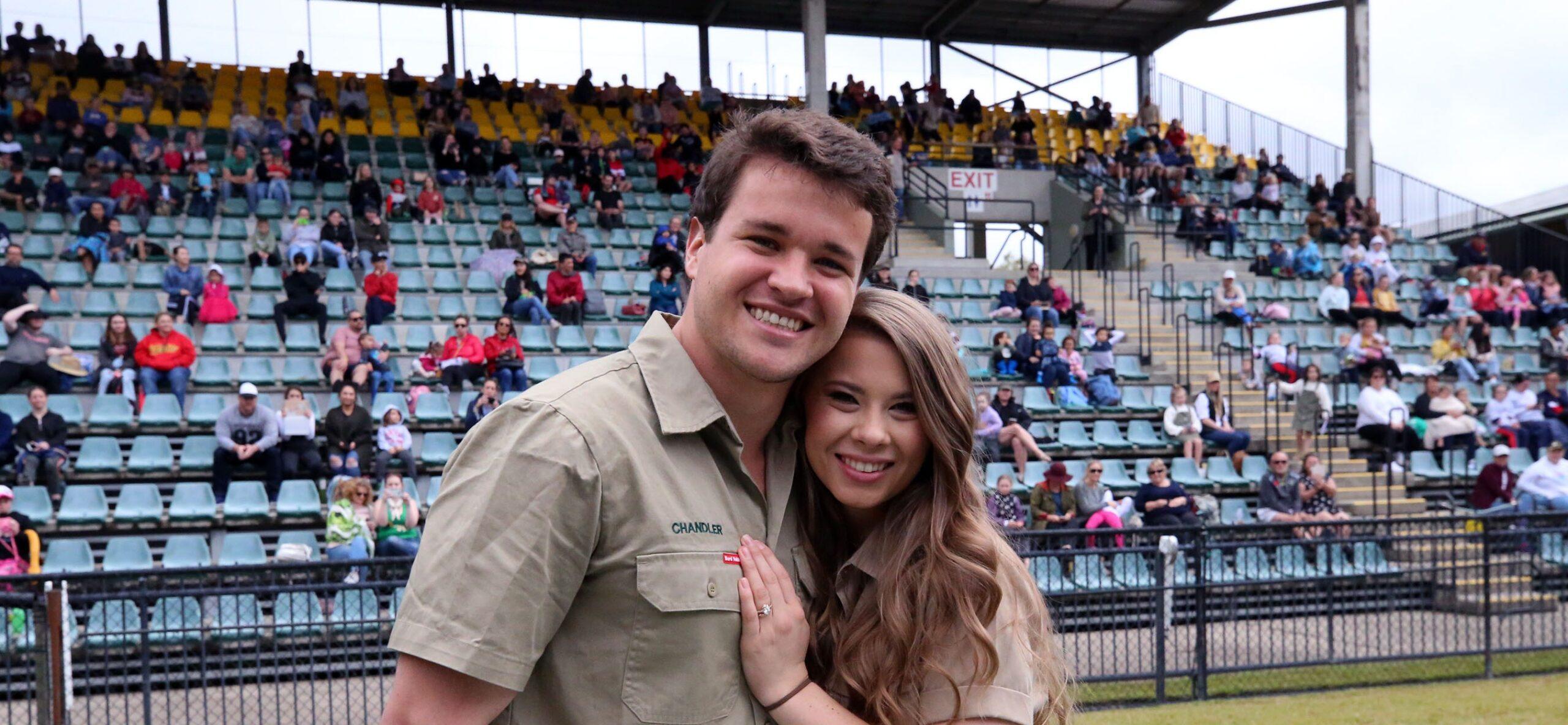 Bindi Irwin and Chandler Powell