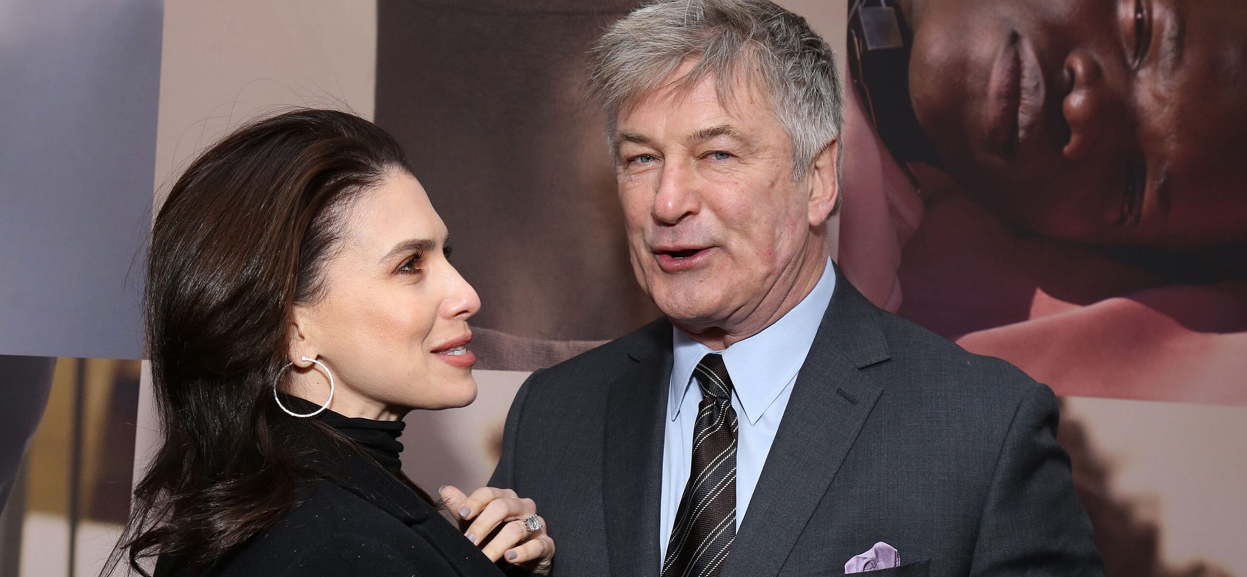 Hilaria and Alec Baldwin at West Side Story Opening Night