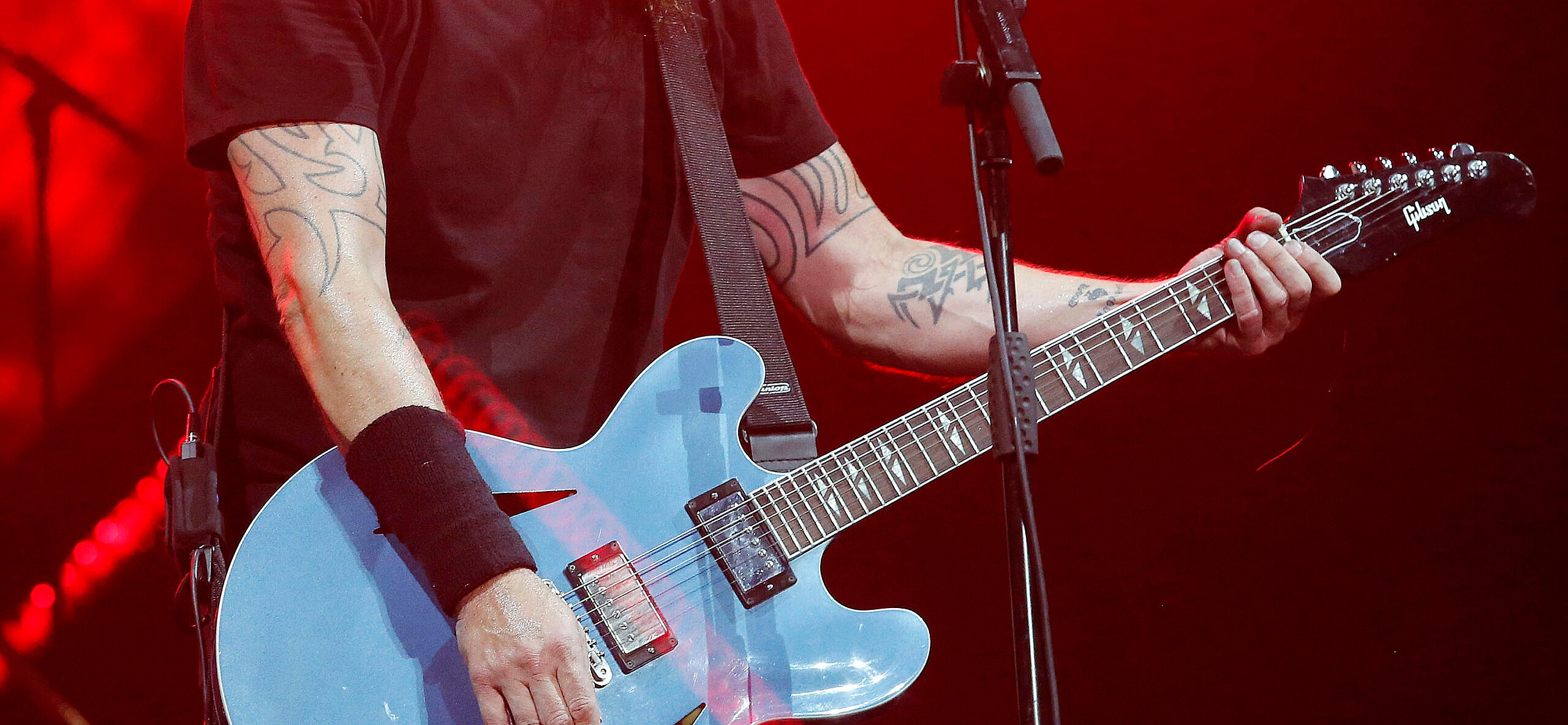 Dave Grohl at the Foo Fighters Concert in Curitiba - Brazil