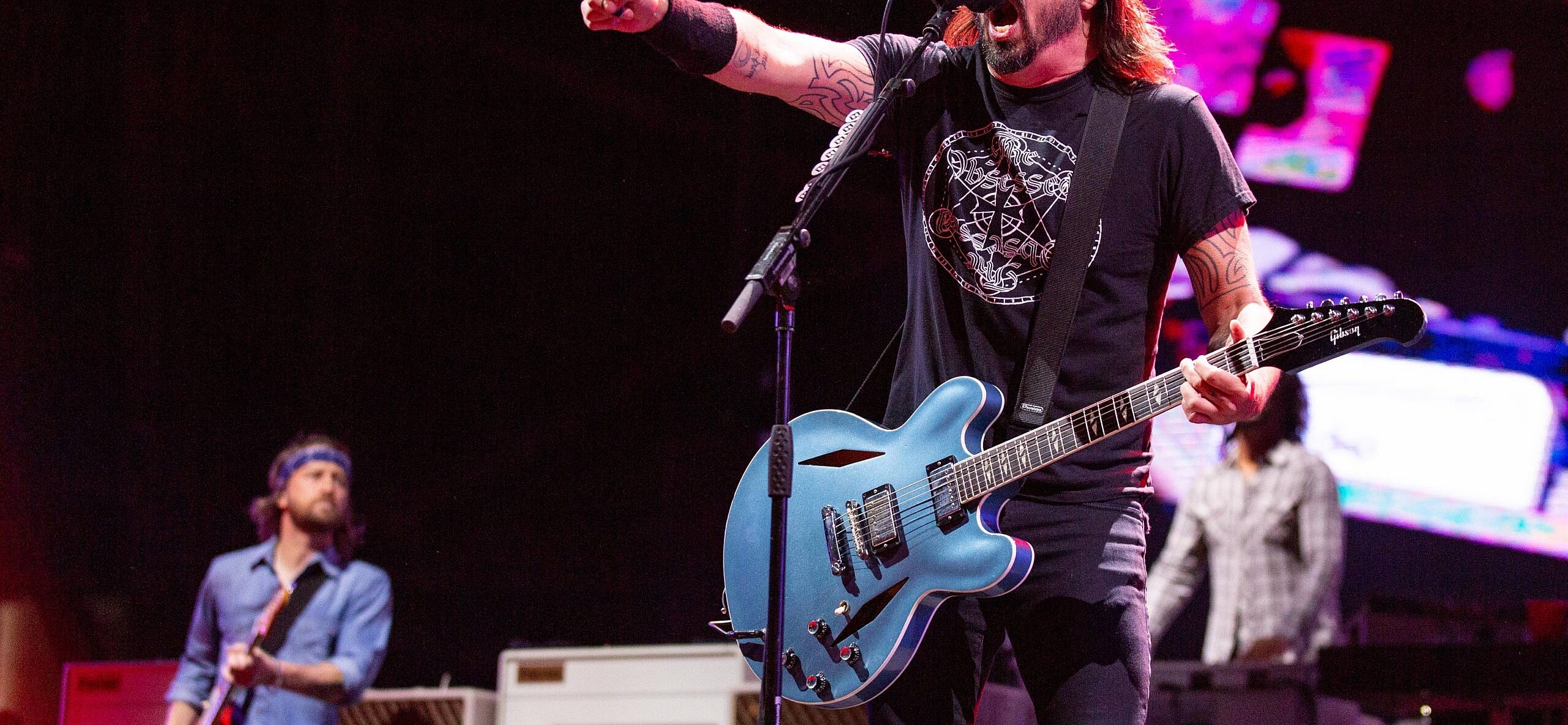 Dave Grohl at the Sonic Temple Music Festival 2019