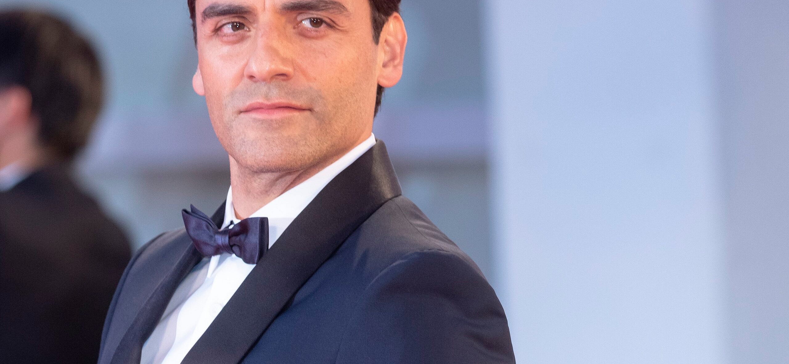 Oscar Isaac at the premiere of 'Scenes From A Marriage (Episodes 1-5)' during the 78th Venice Film Festival at Palazzo del Casino on the Lido in Venice, Italy