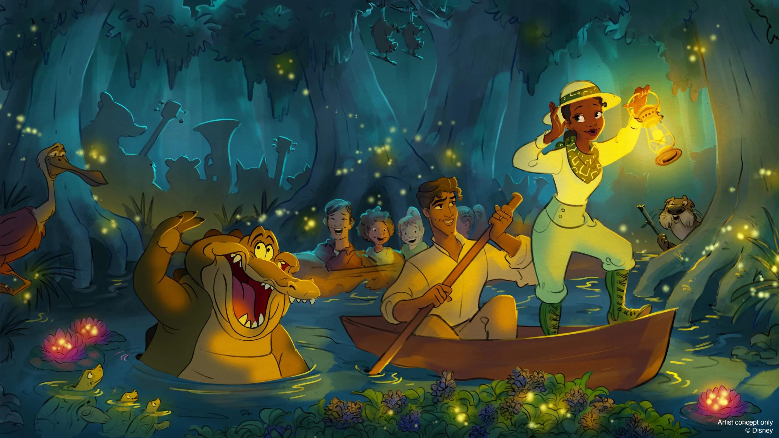 Disney Shares First Look At Tiana's NEW Costume Ahead Of Ride Opening