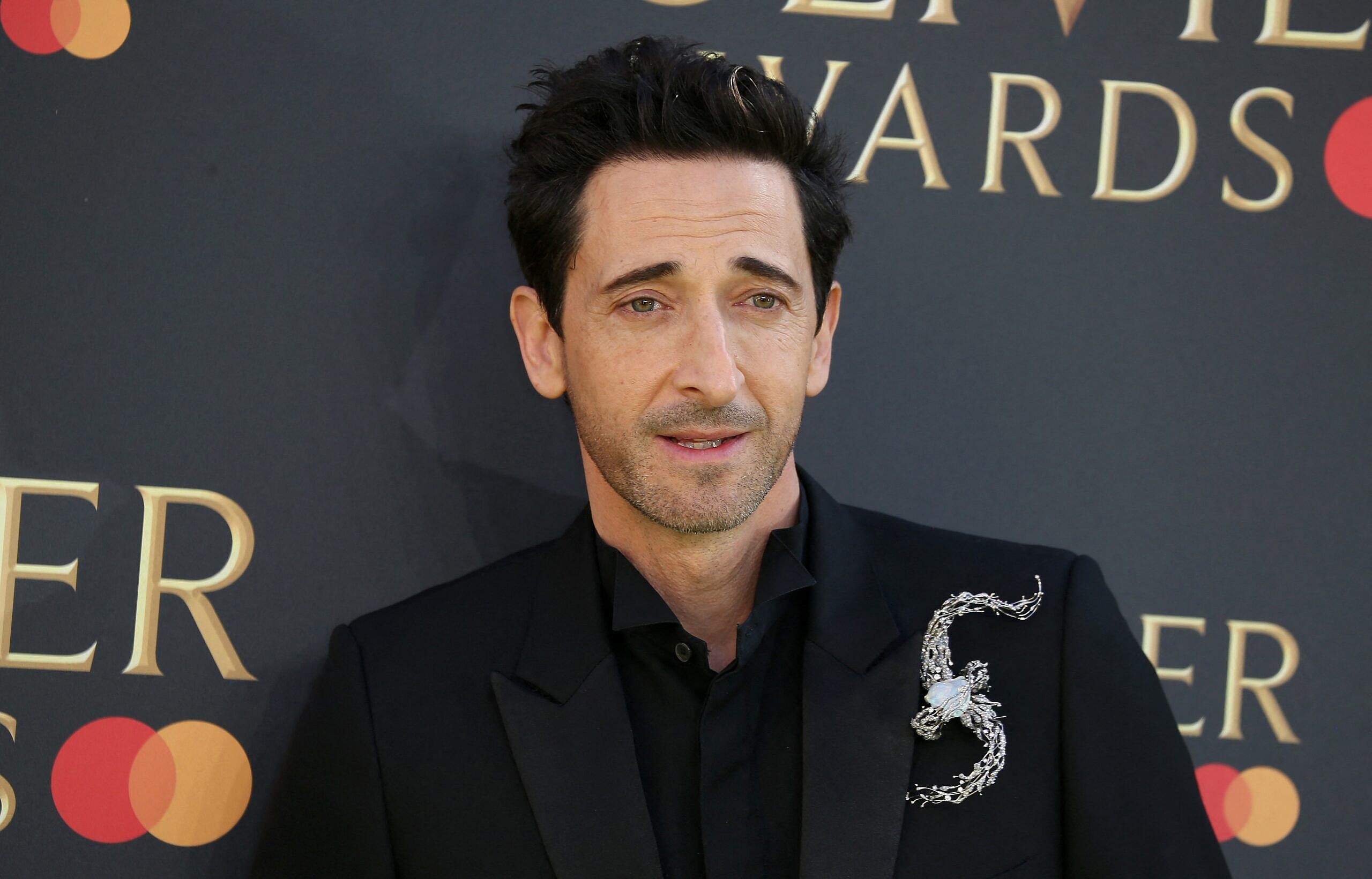 Adrien Brody at the Olivier Awards 2025.