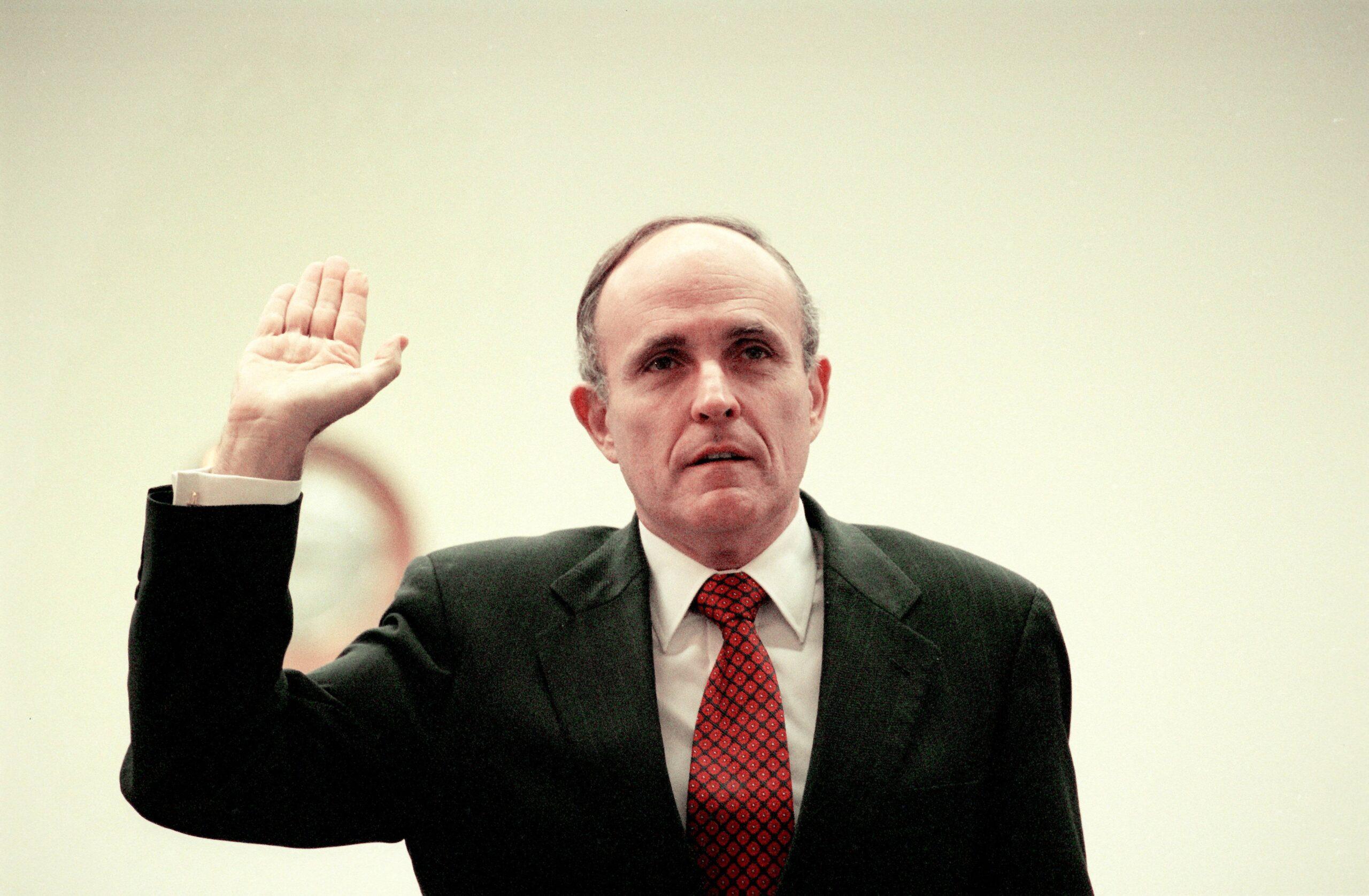 Rudy Giuliani Testifies in DC