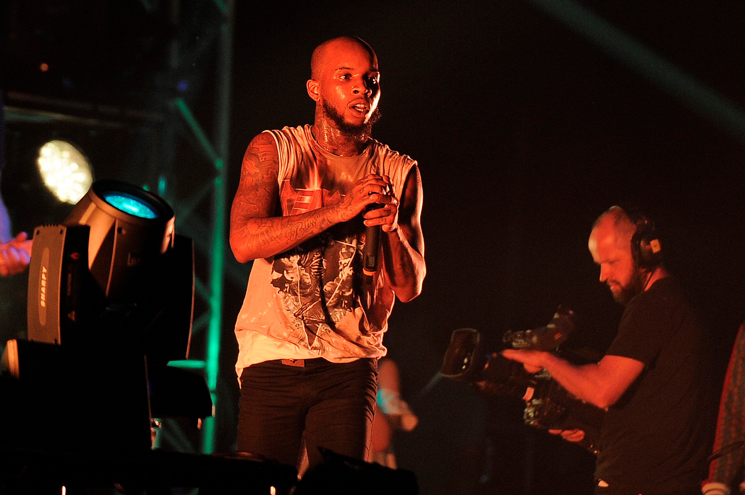Tory Lanez performing at Reading Festival 2017