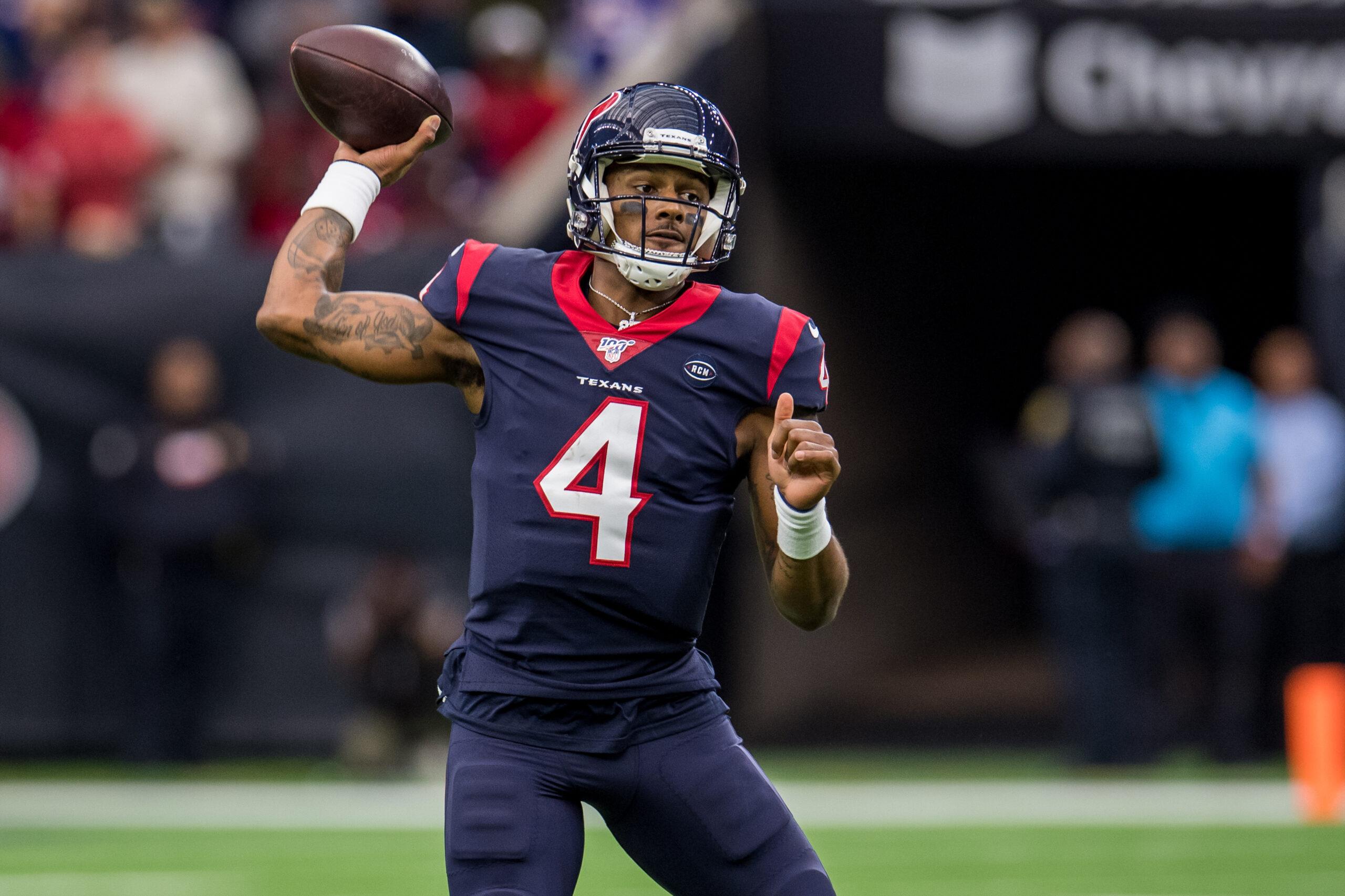Deshaun Watson at NFL 2020 Game: Bills vs Texans JAN 04