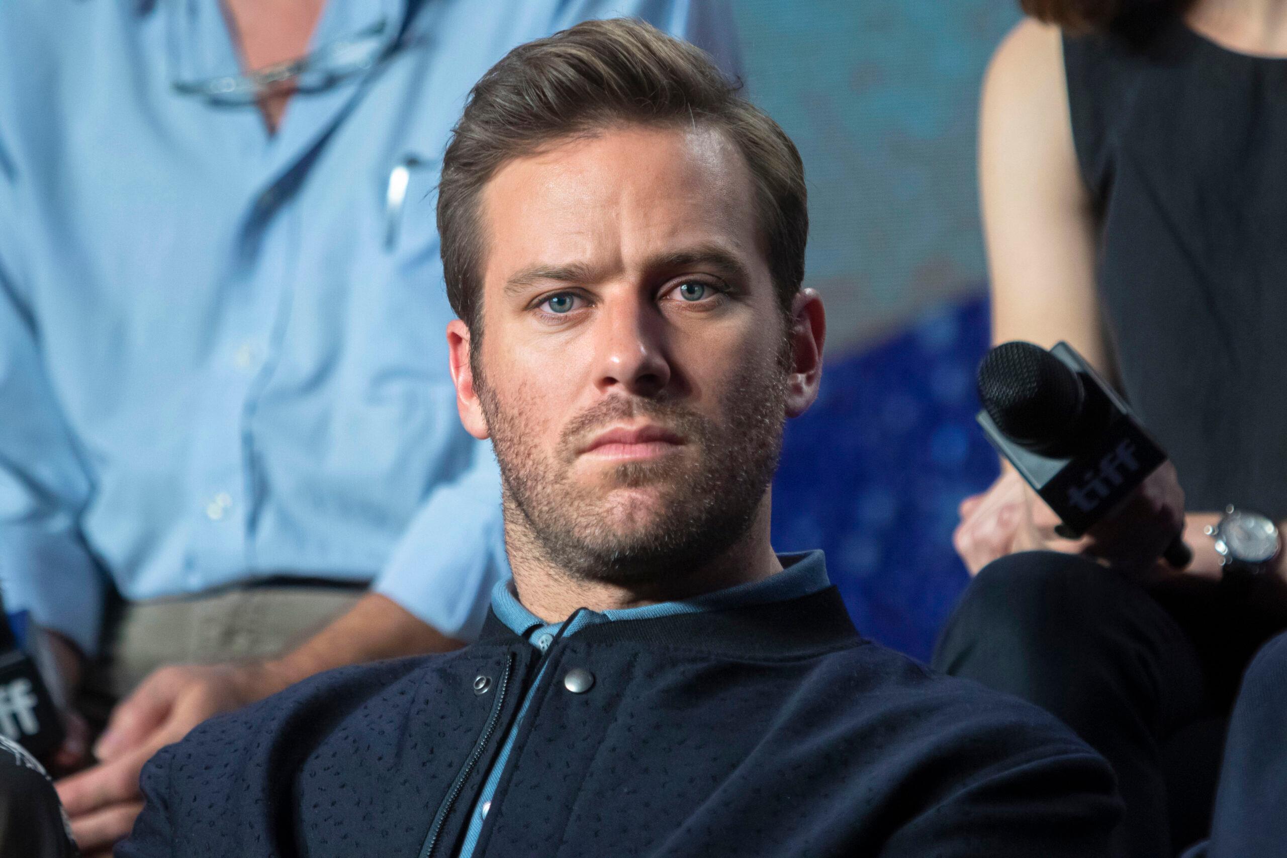 Armie Hammer close-up