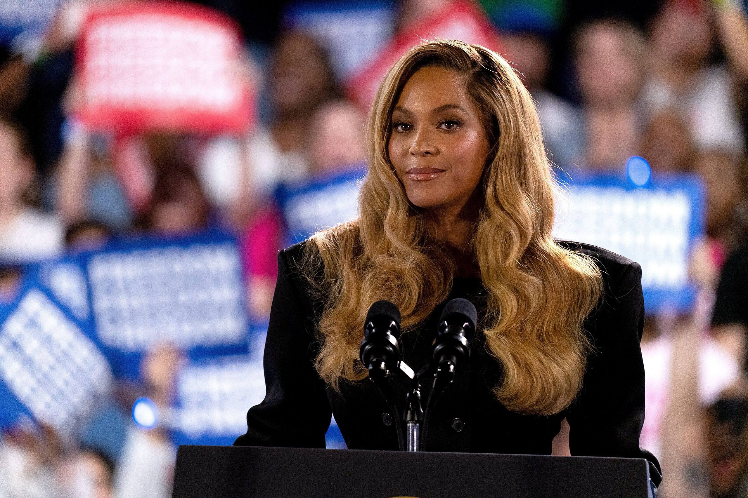 Beyonce at Harris-Walz Campaign Event - Houston, TX