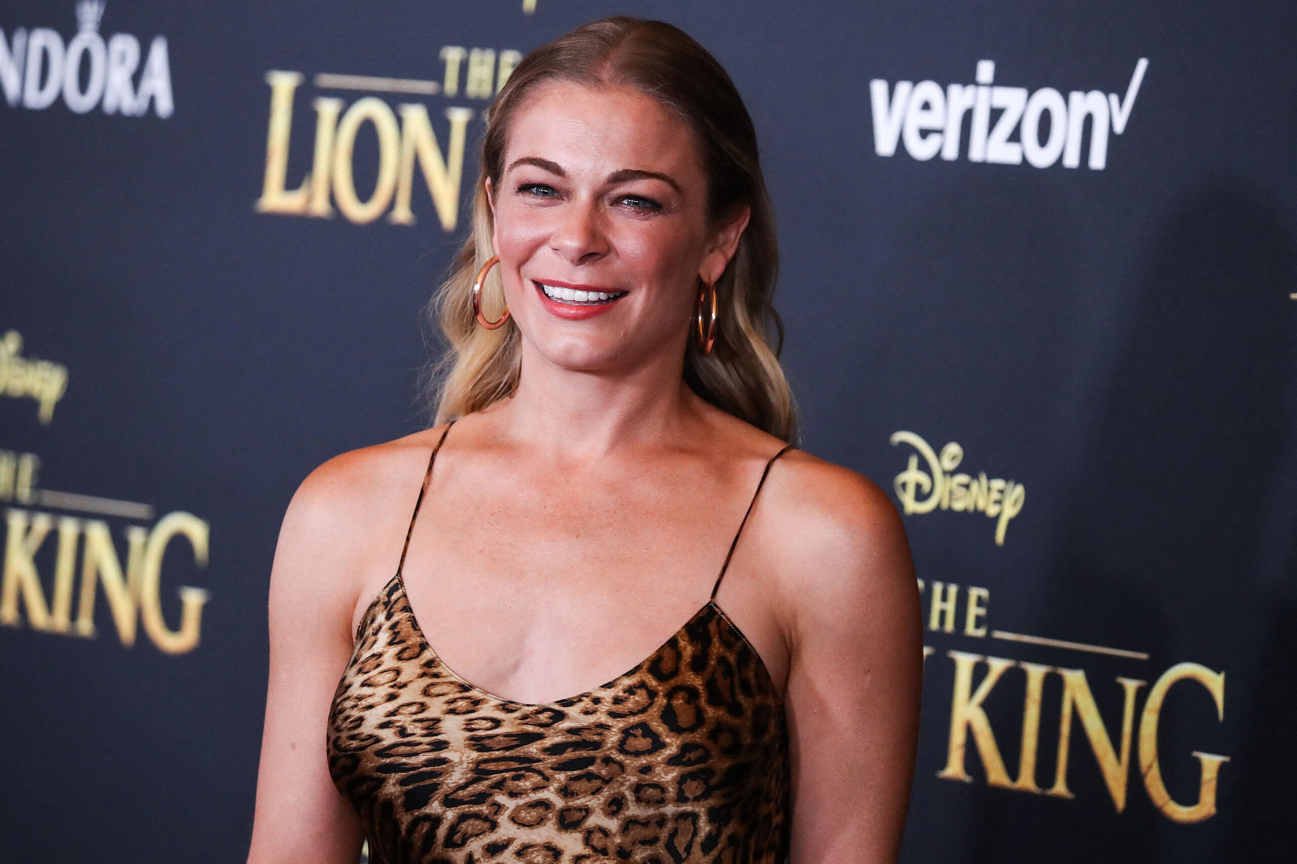 LeAnn Rimes attends the World Premiere Of Disney's 'The Lion King'