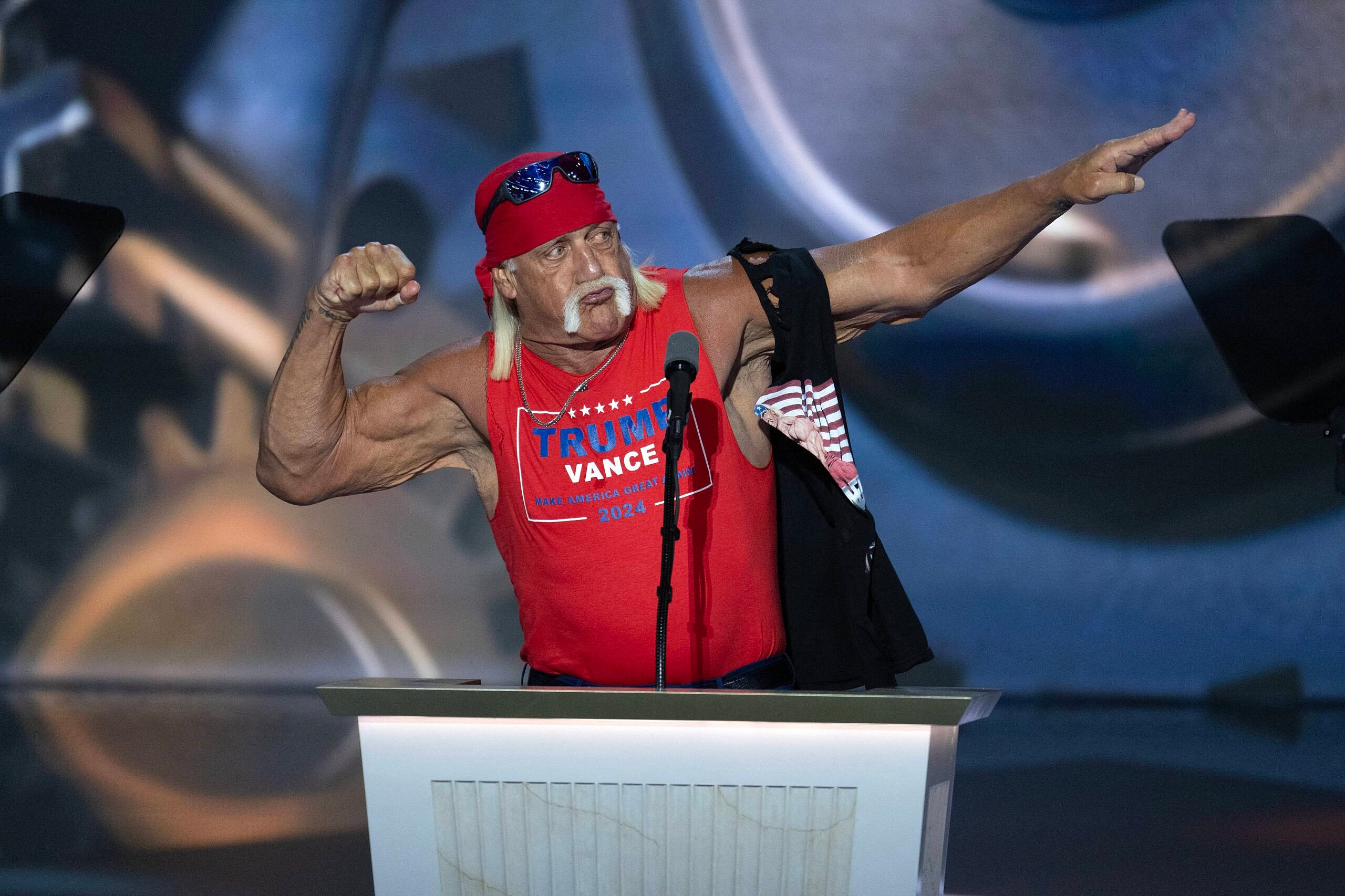 Hulk Hogan at 2024 Republican National Convention 