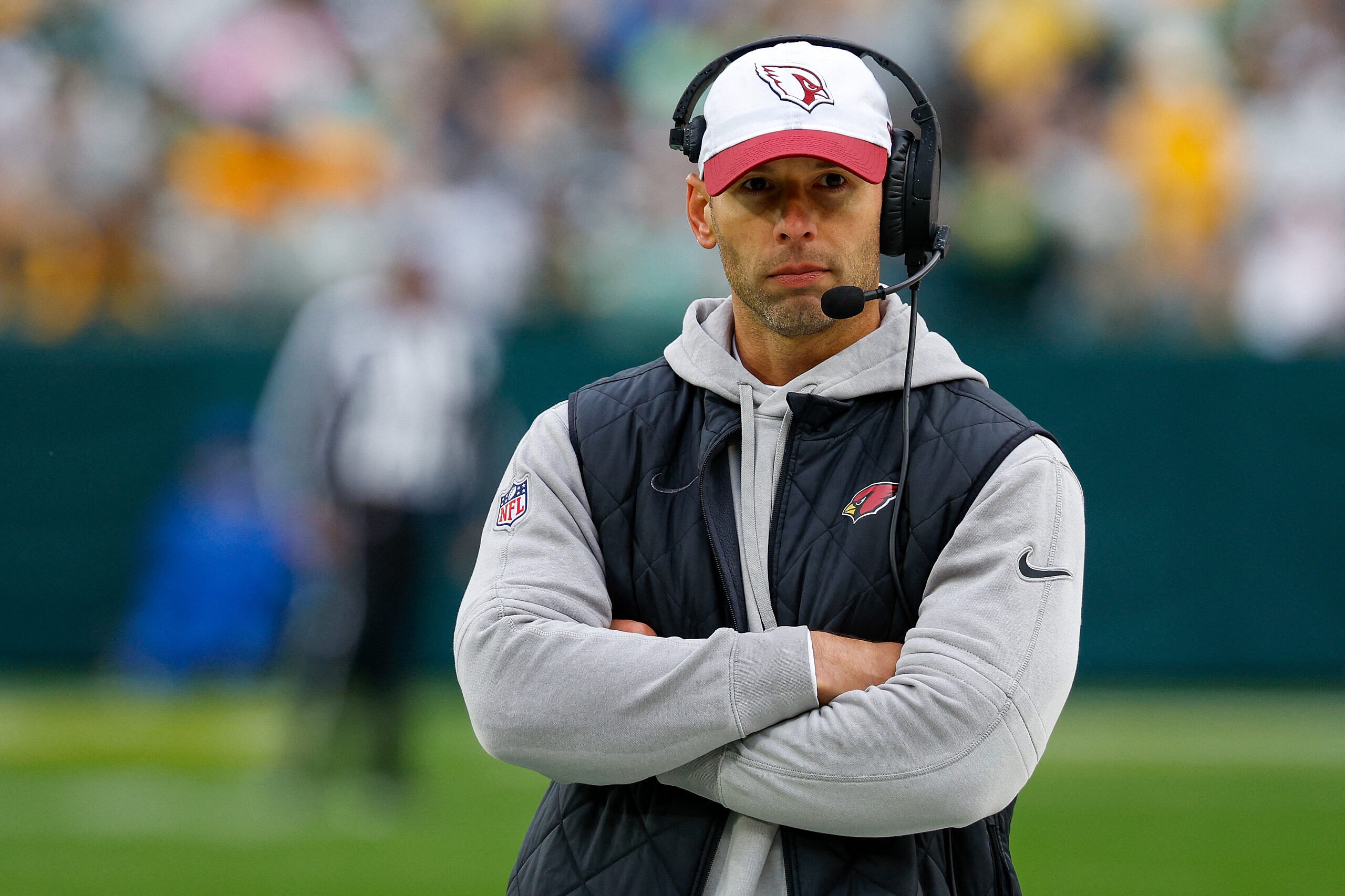 Jonathan Gannon of the Arizona Cardinals. 