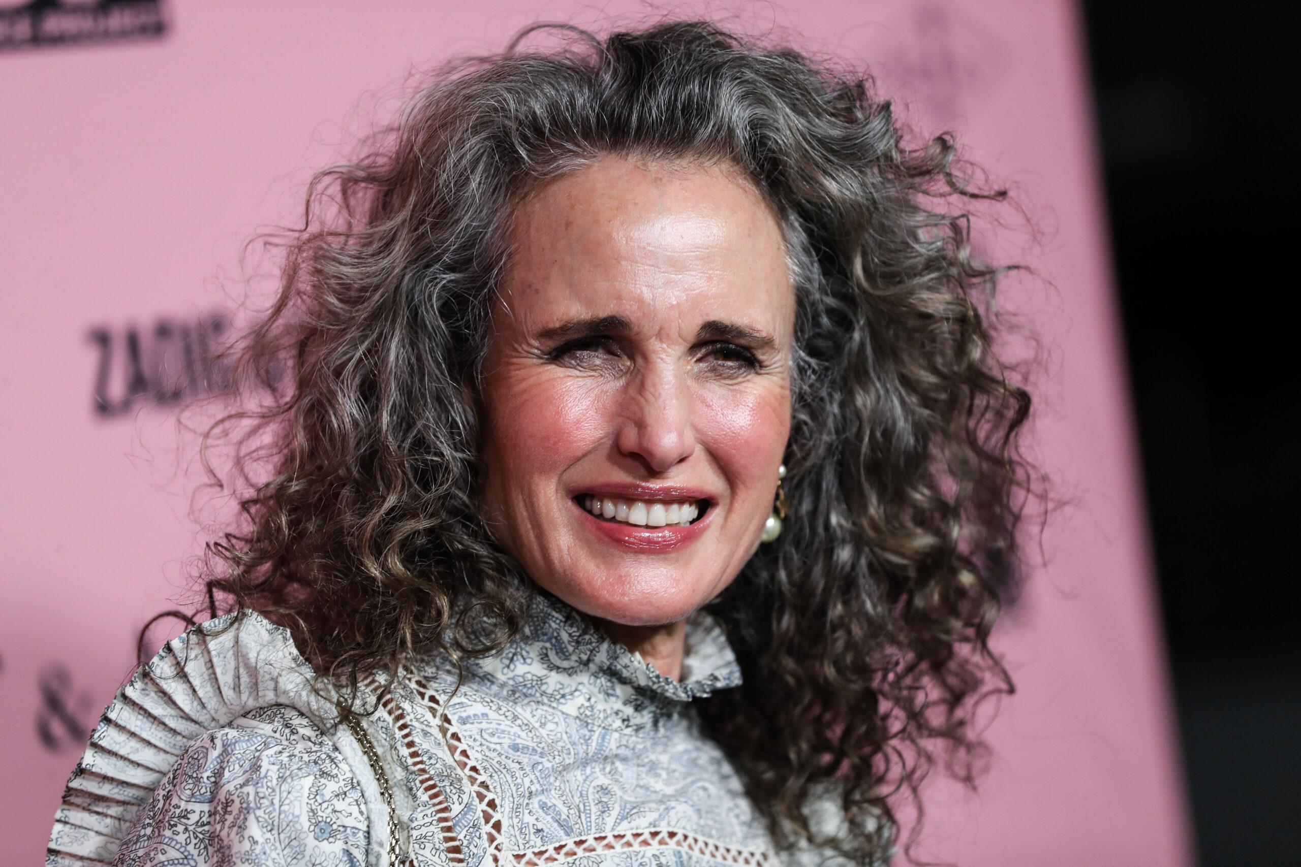Unforgettable Evening Under The Stars held at The Pritzker Estate on October 16, 2021 in Beverly Hills, Los Angeles, California, United States. 16 Oct 2021 Pictured: Andie MacDowell.