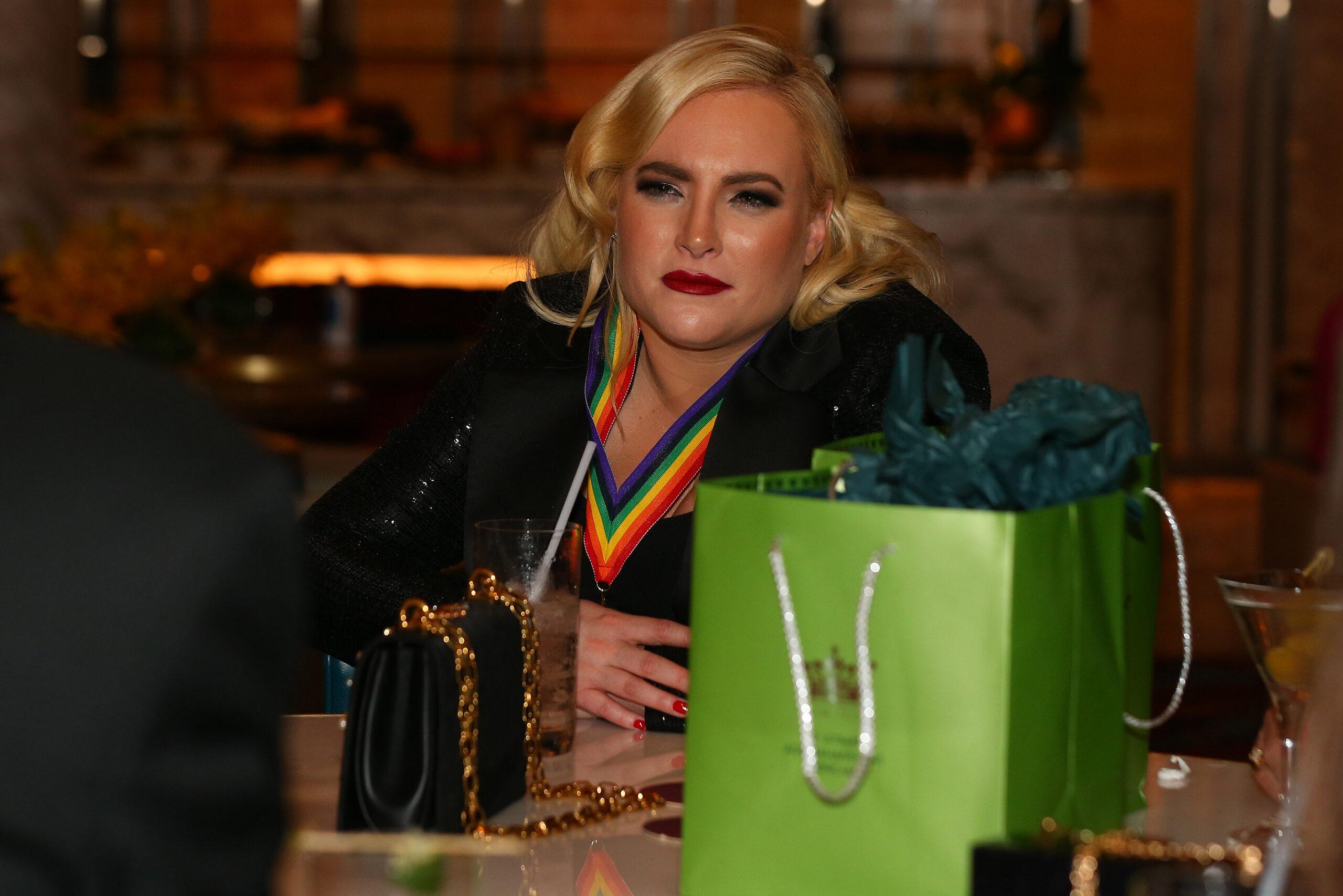 Meghan McCain receives the Lilla Watson Medal during the Diversity Honors dinner