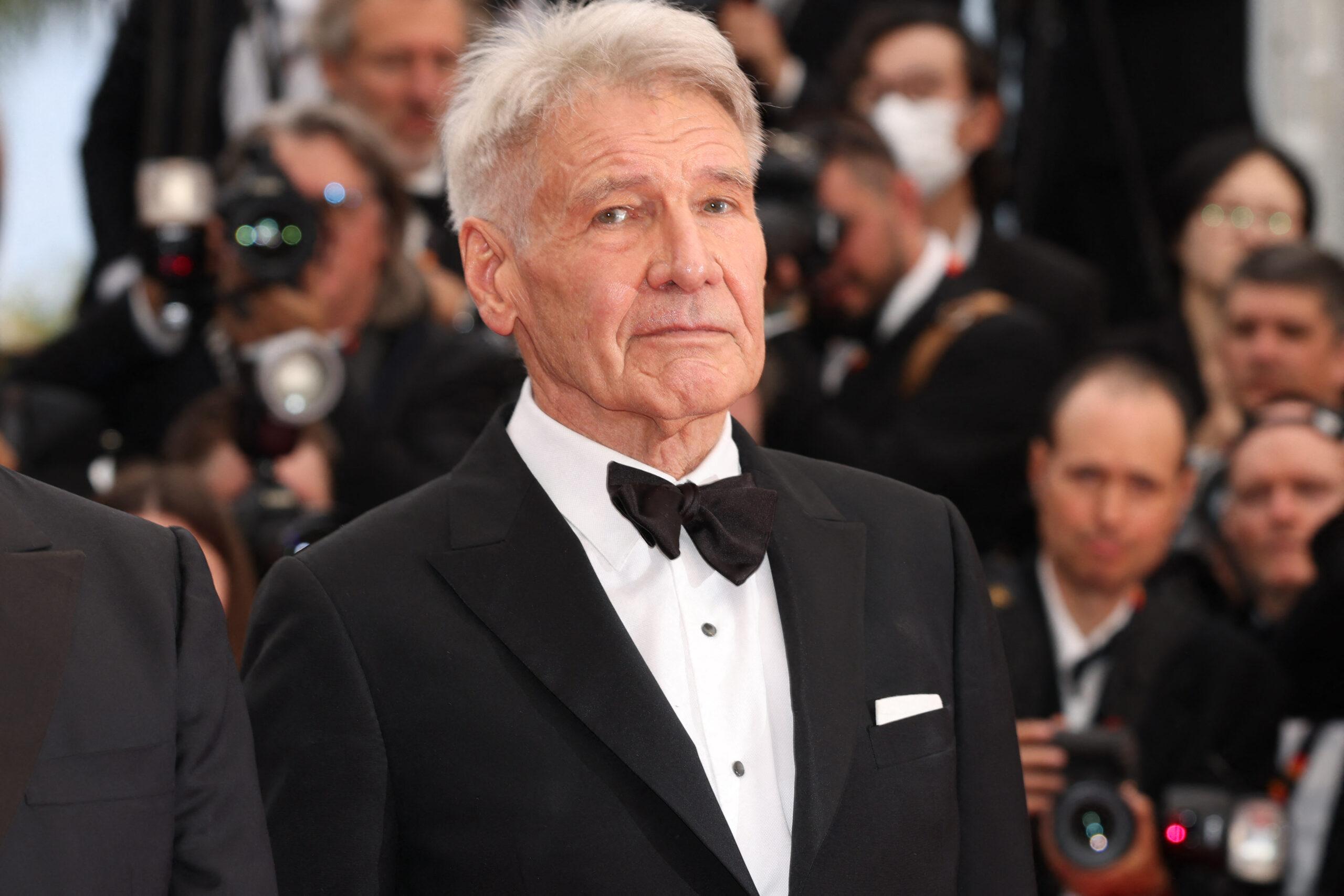 Harrison Ford at the Cannes Film Festival premiere of 'Indiana Jones 5'