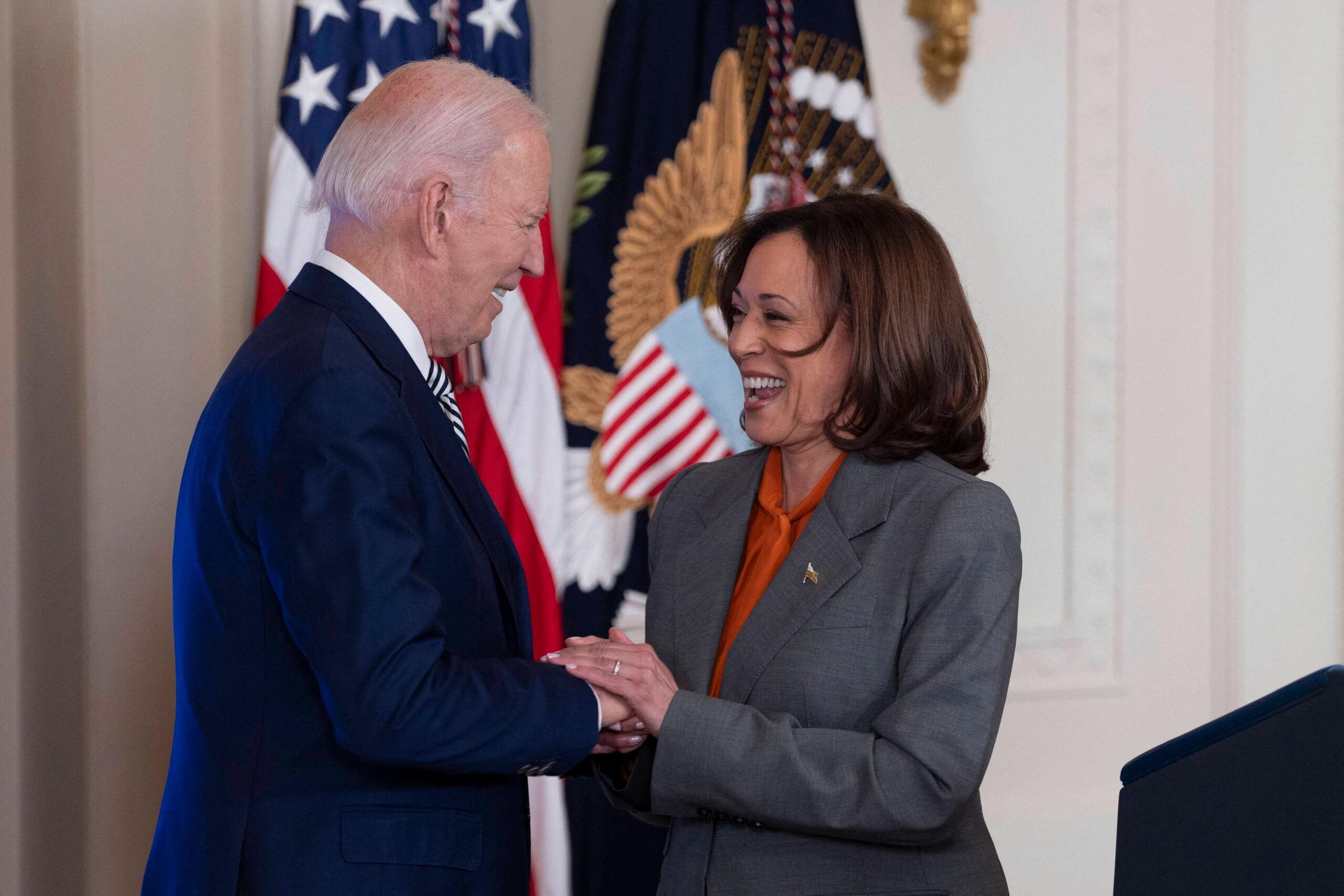VP Kamala Harris and Joe Biden