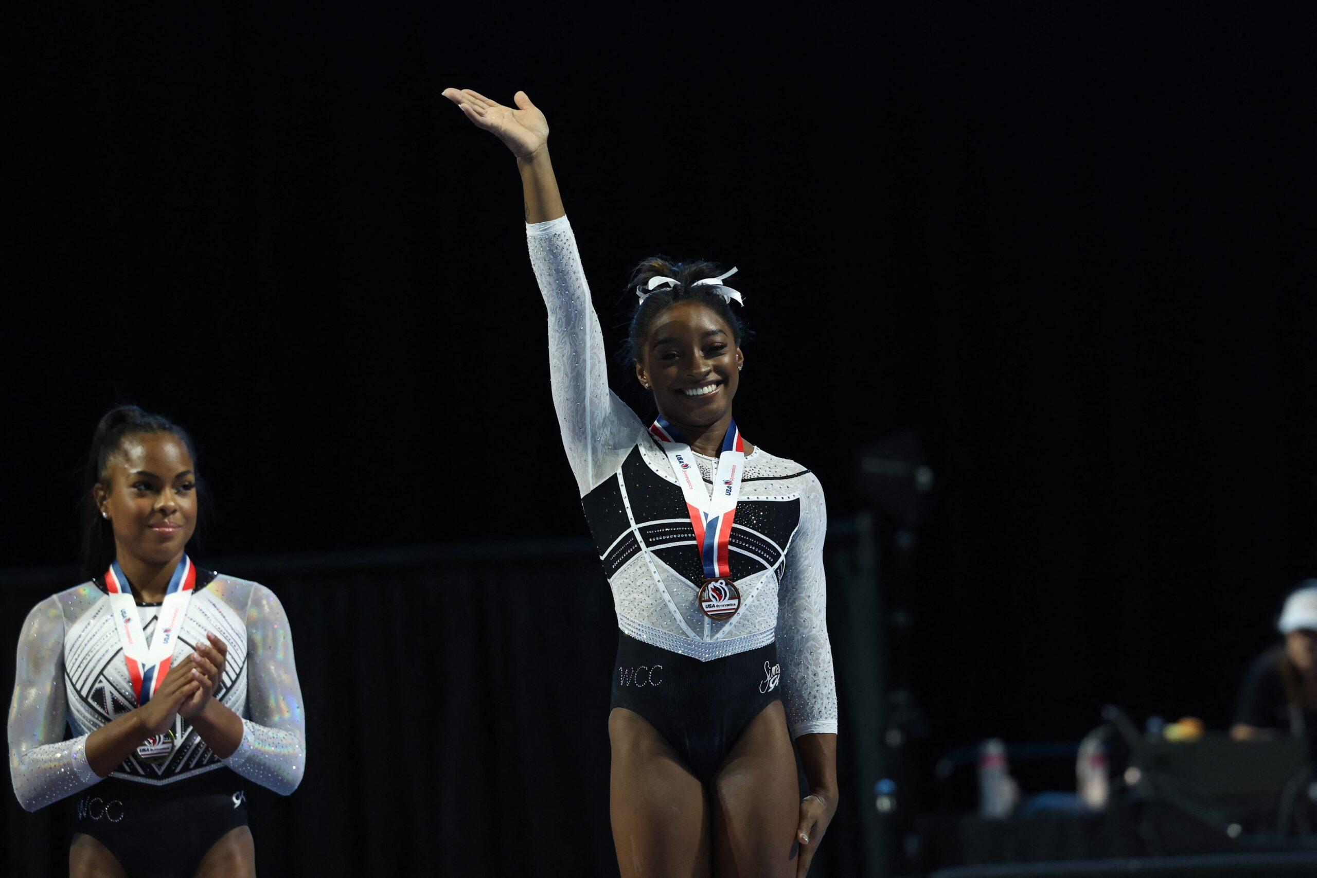 Simone Biles at 2023 U.S. Classic